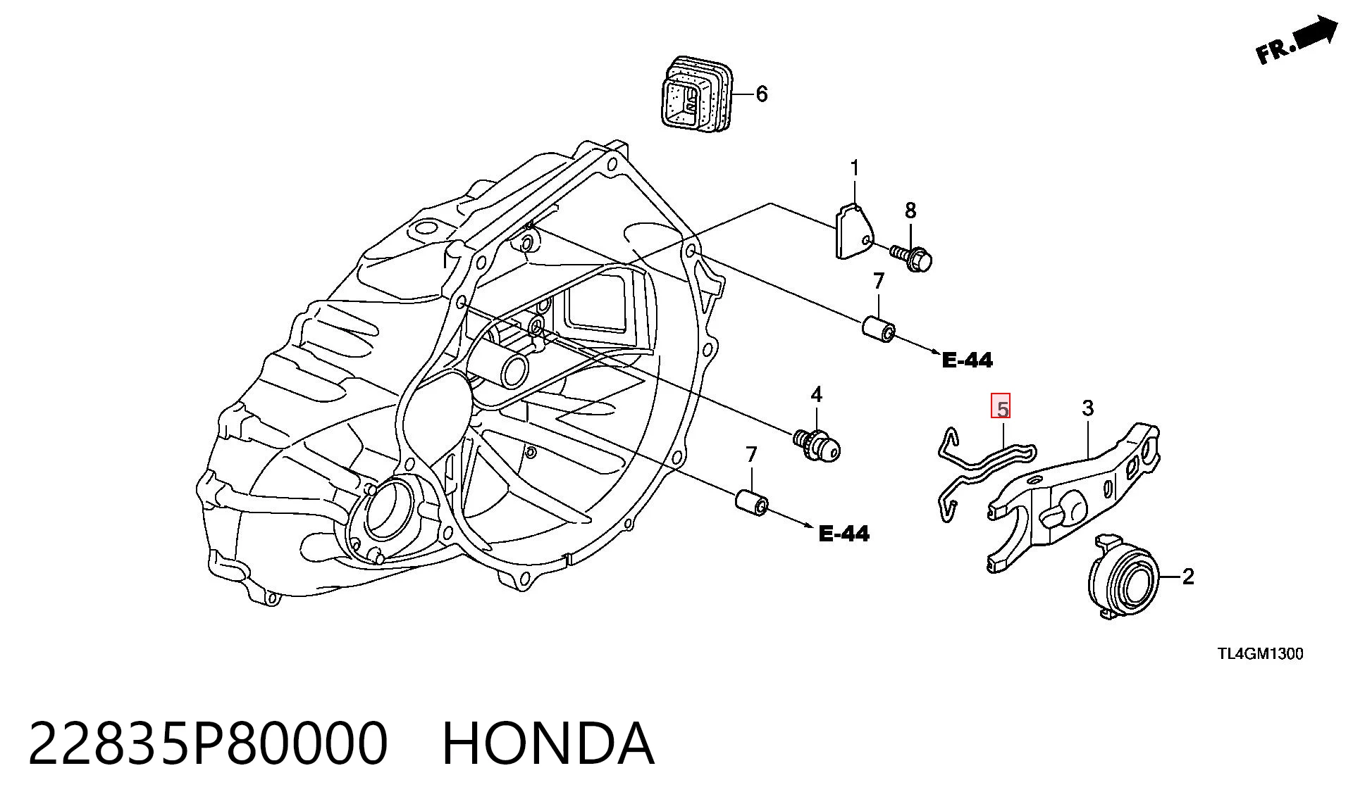 22835P80000 Honda