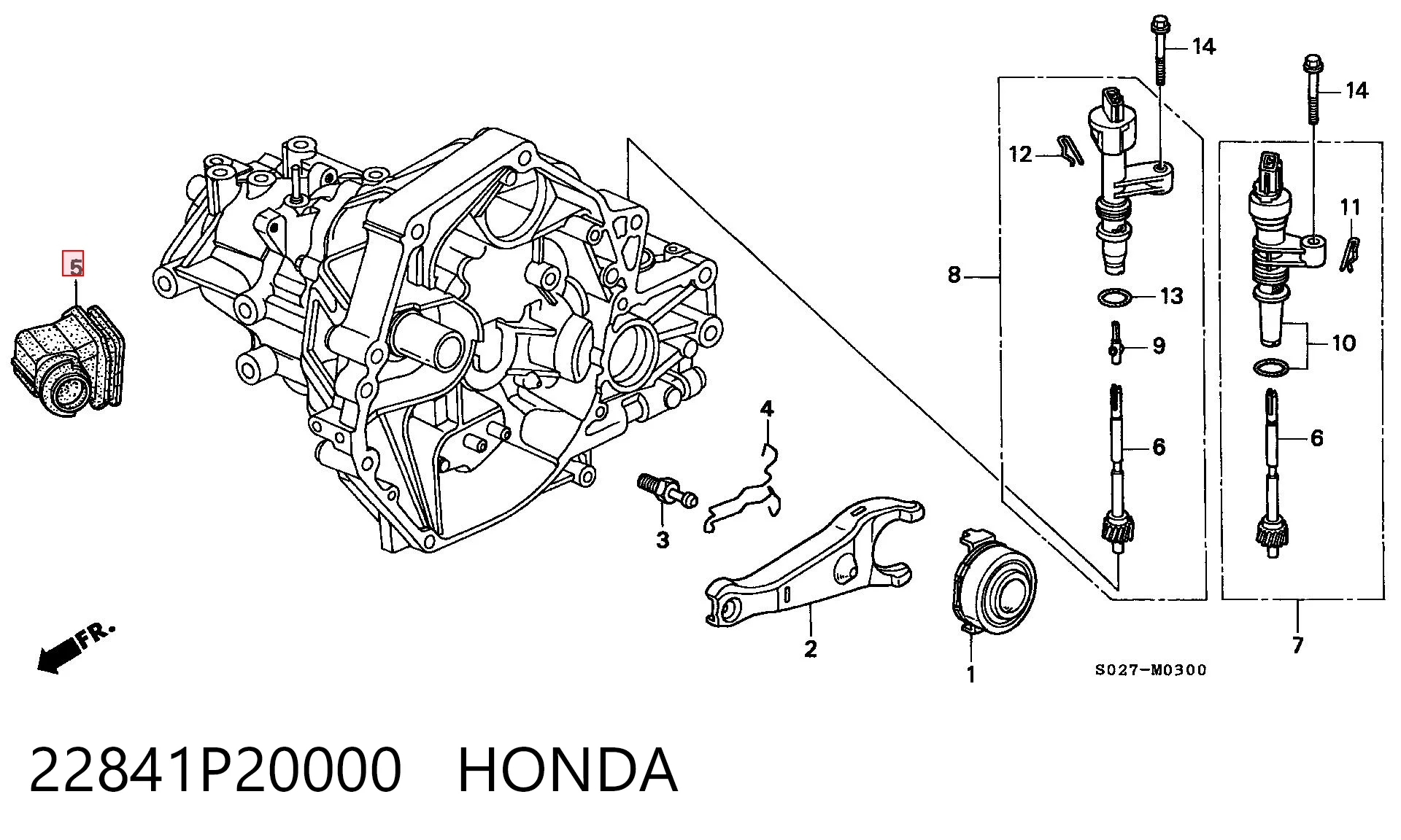 22841P20000 Honda