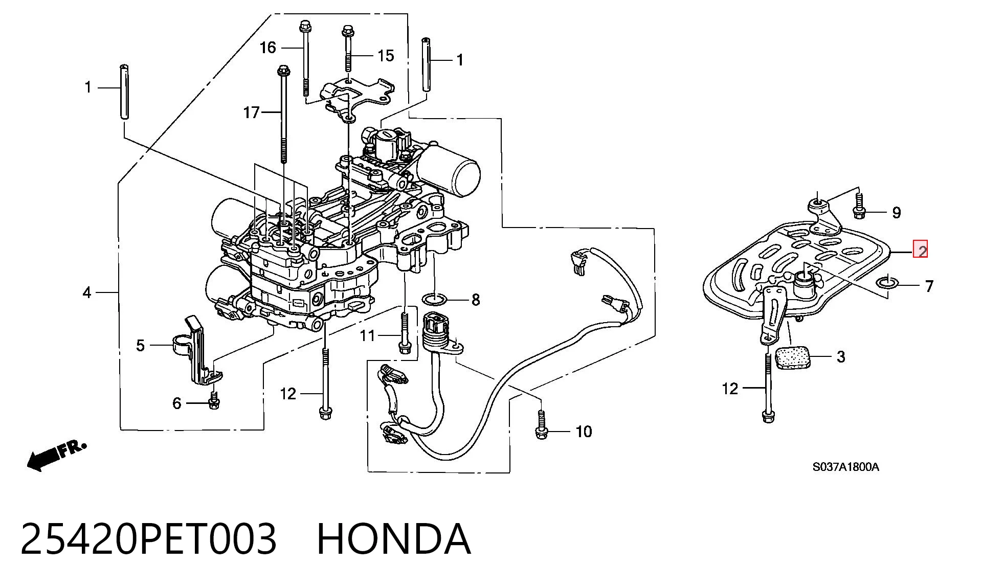 25420PET003 Honda