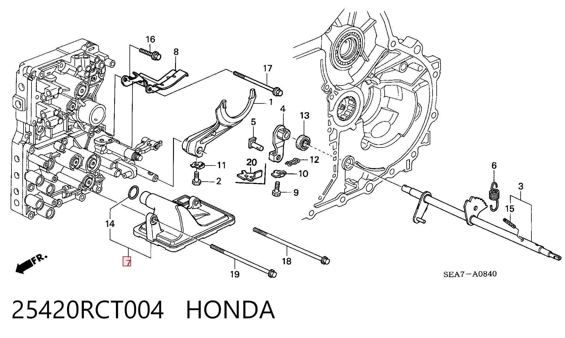 25420RCT004 Honda