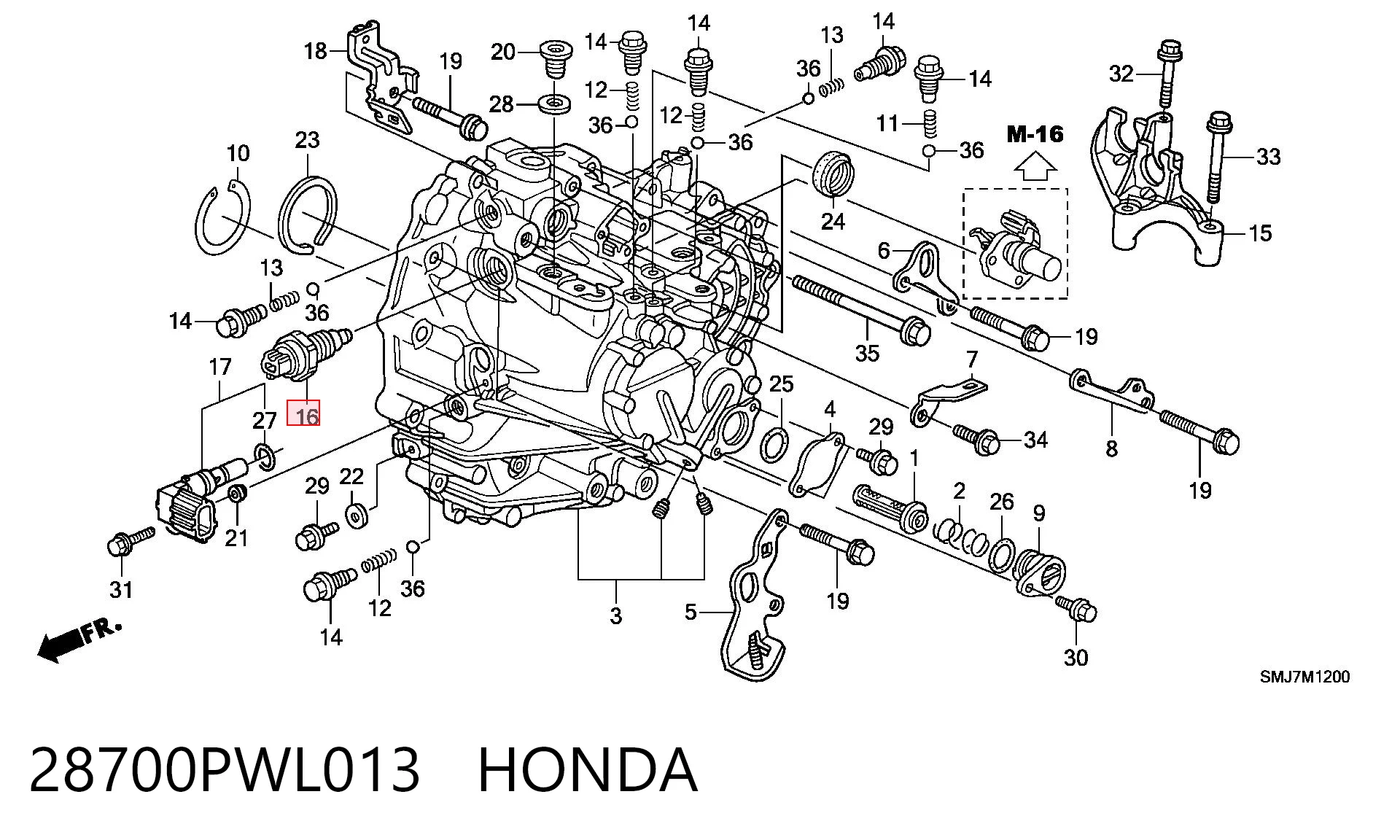  para Honda Civic VII (EU, EP, EV)