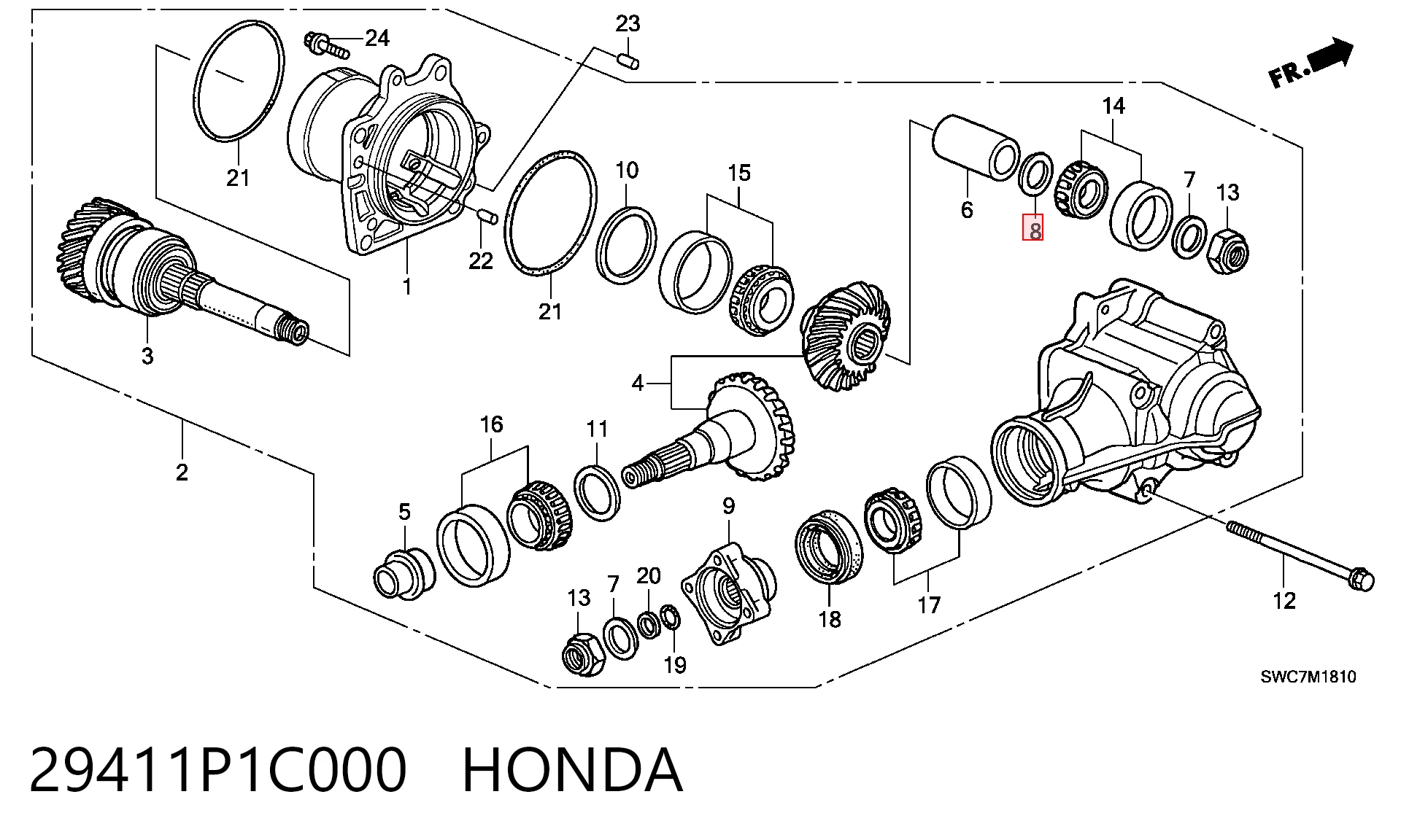 29411P1C000 Honda