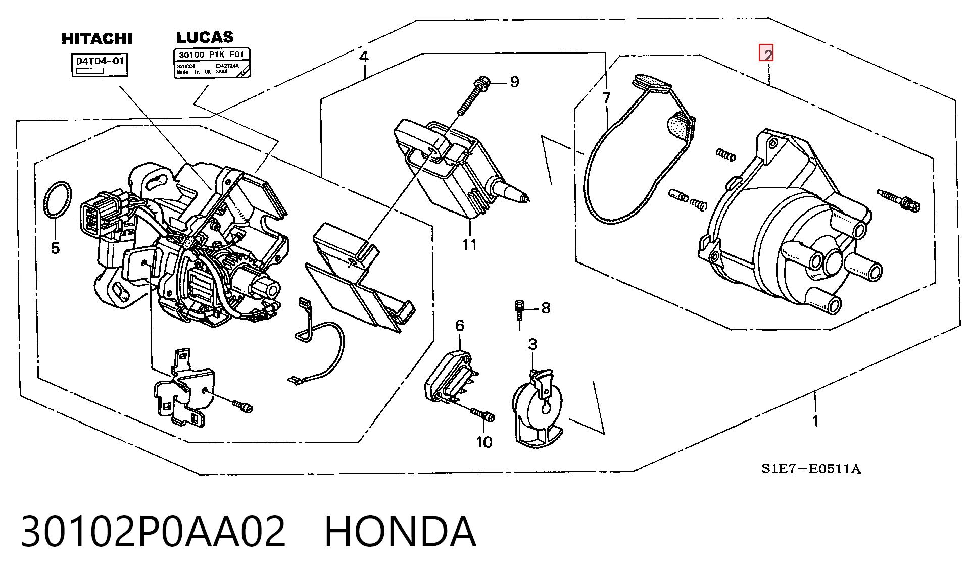  Honda Accord V (1996-1998)