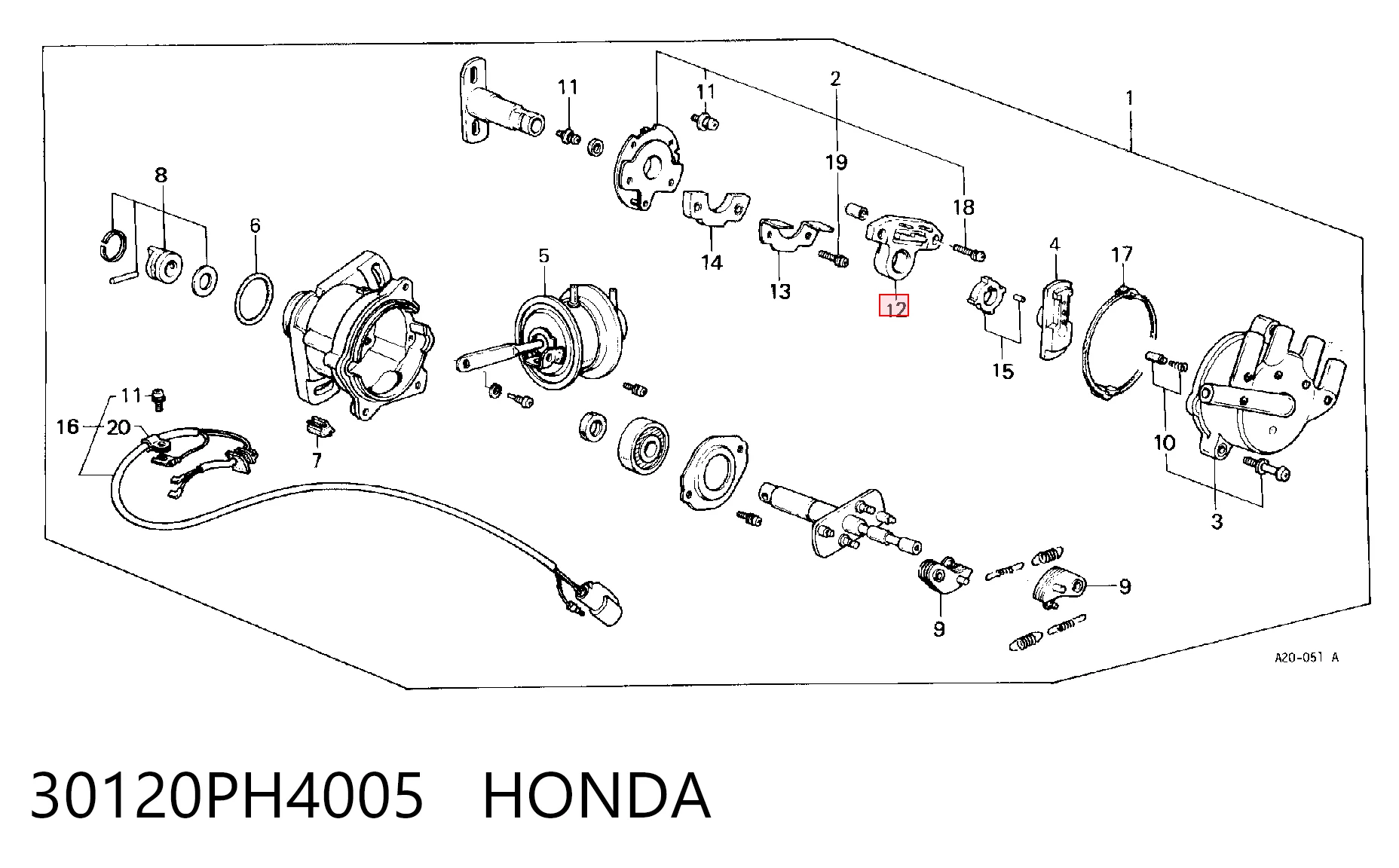 30120PH4005 Honda