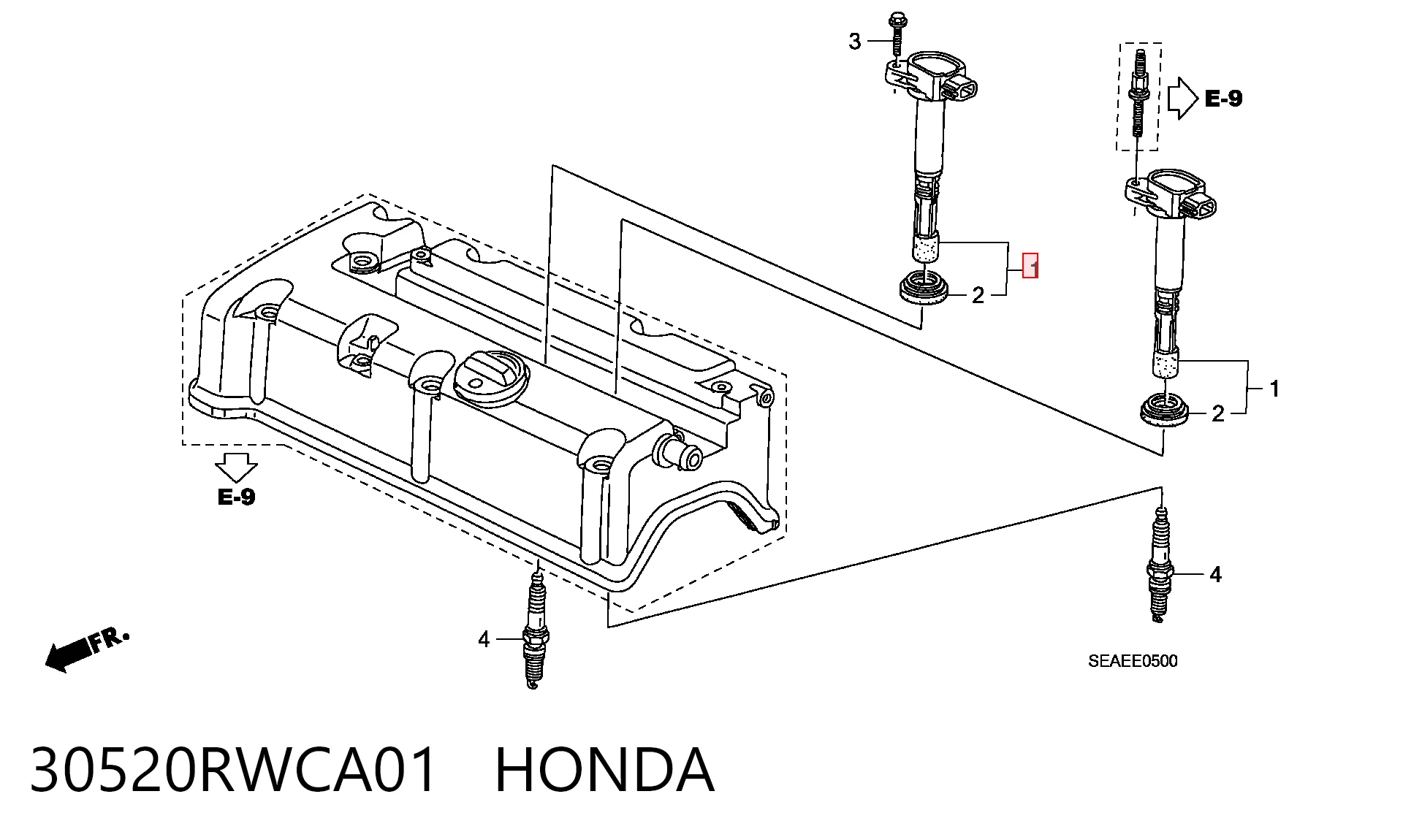 30520RWCA01 Honda
