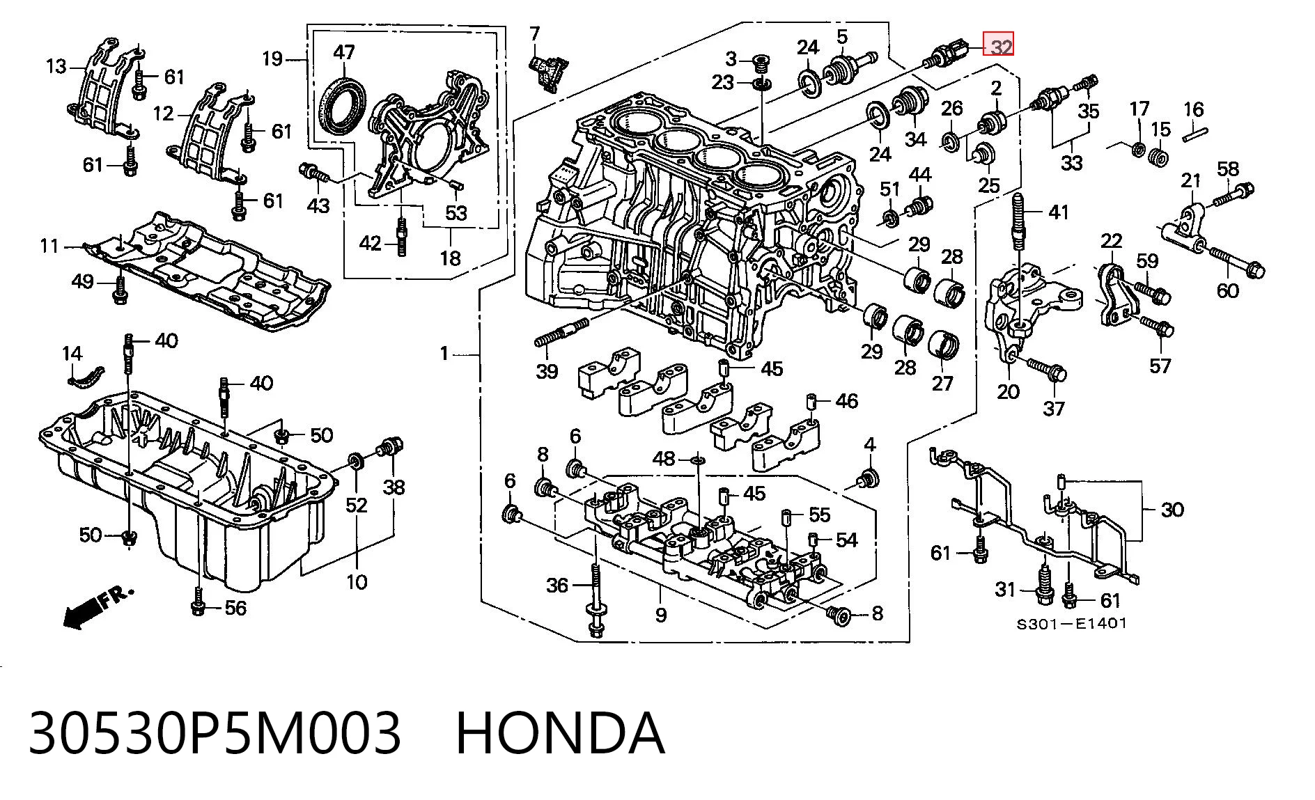 Compre Sensor de detonação Honda Accord 6