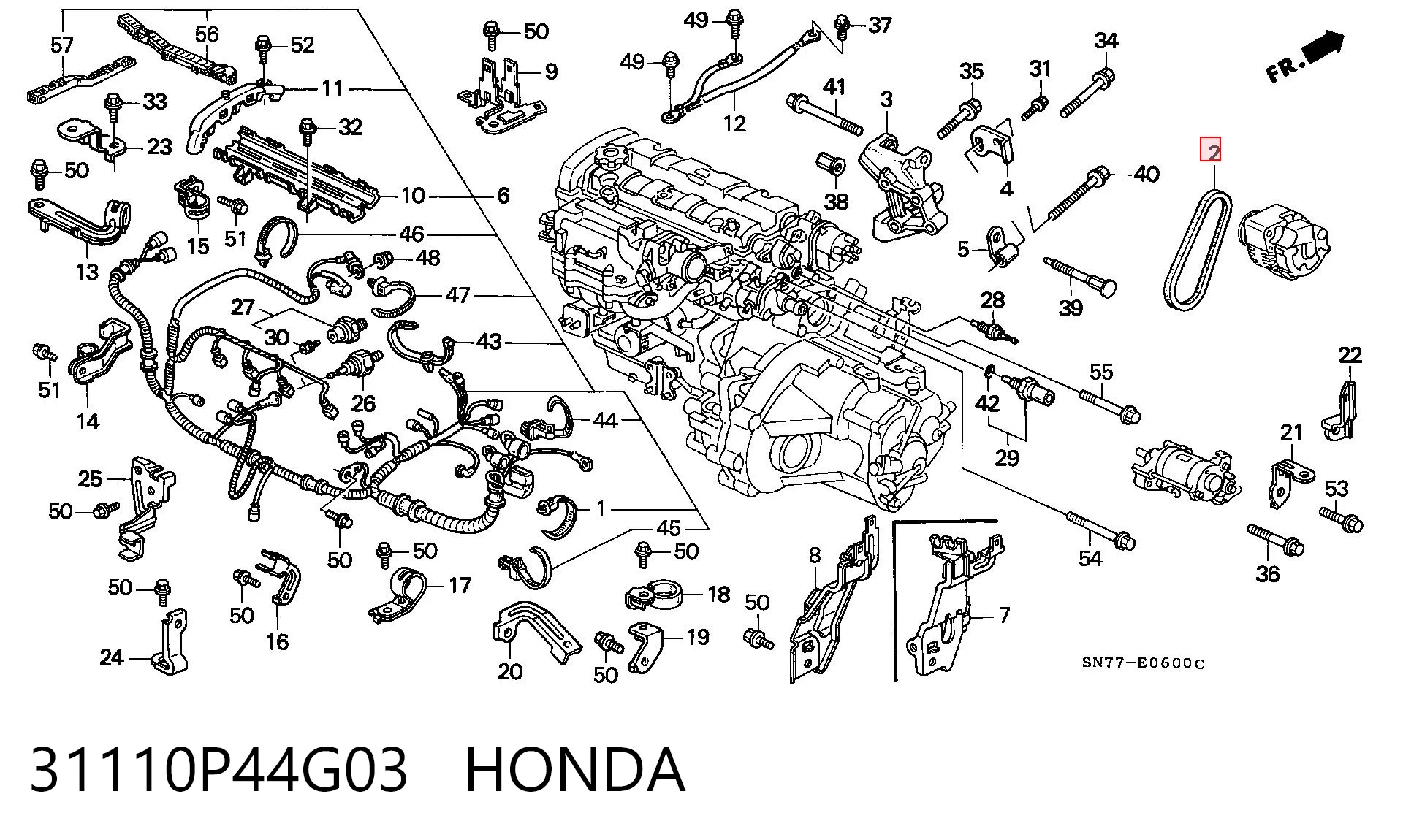 31110P44G03 Honda