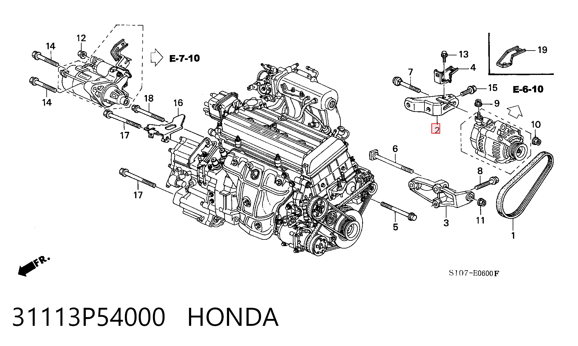 31113P54000 Honda