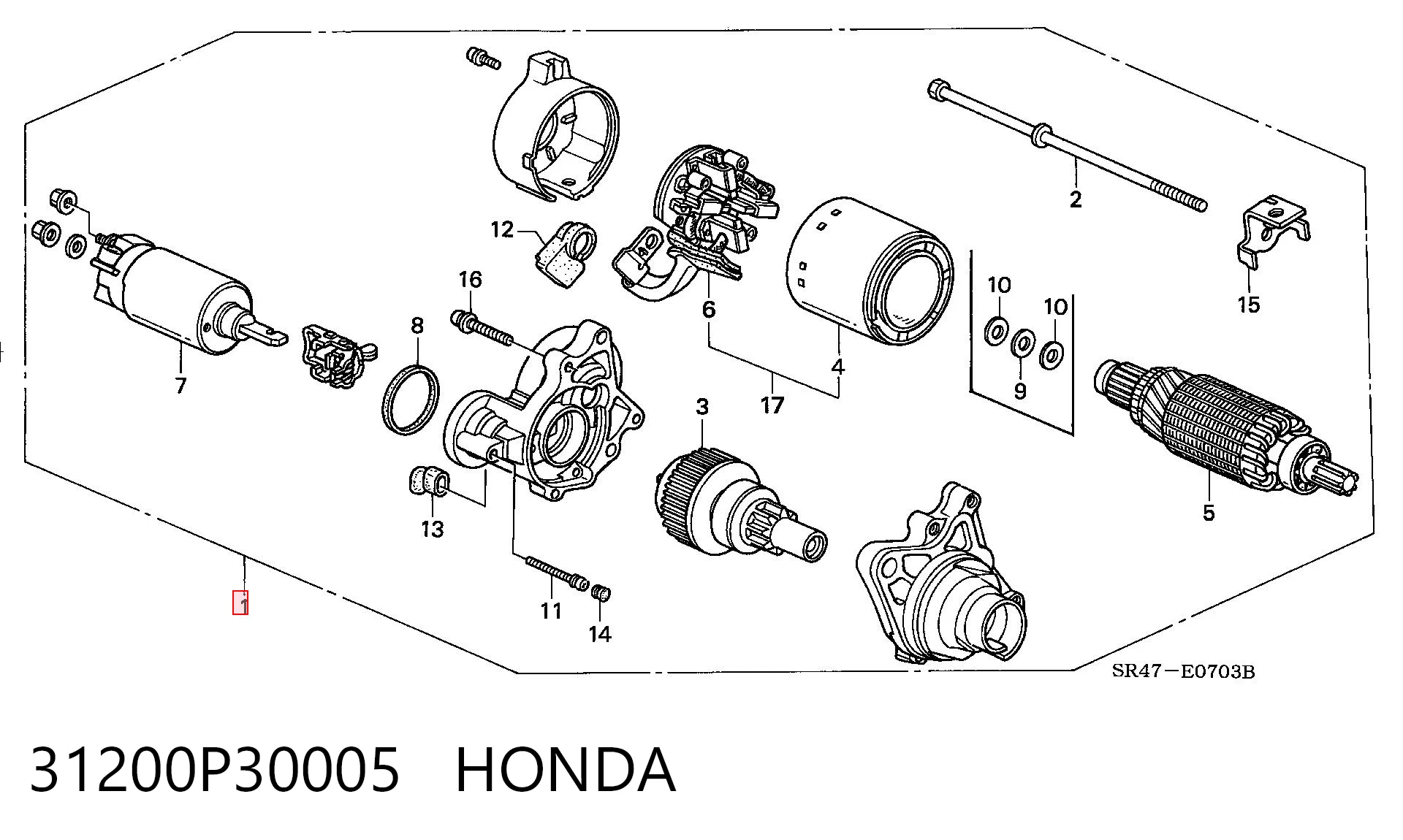31200P30005 Honda