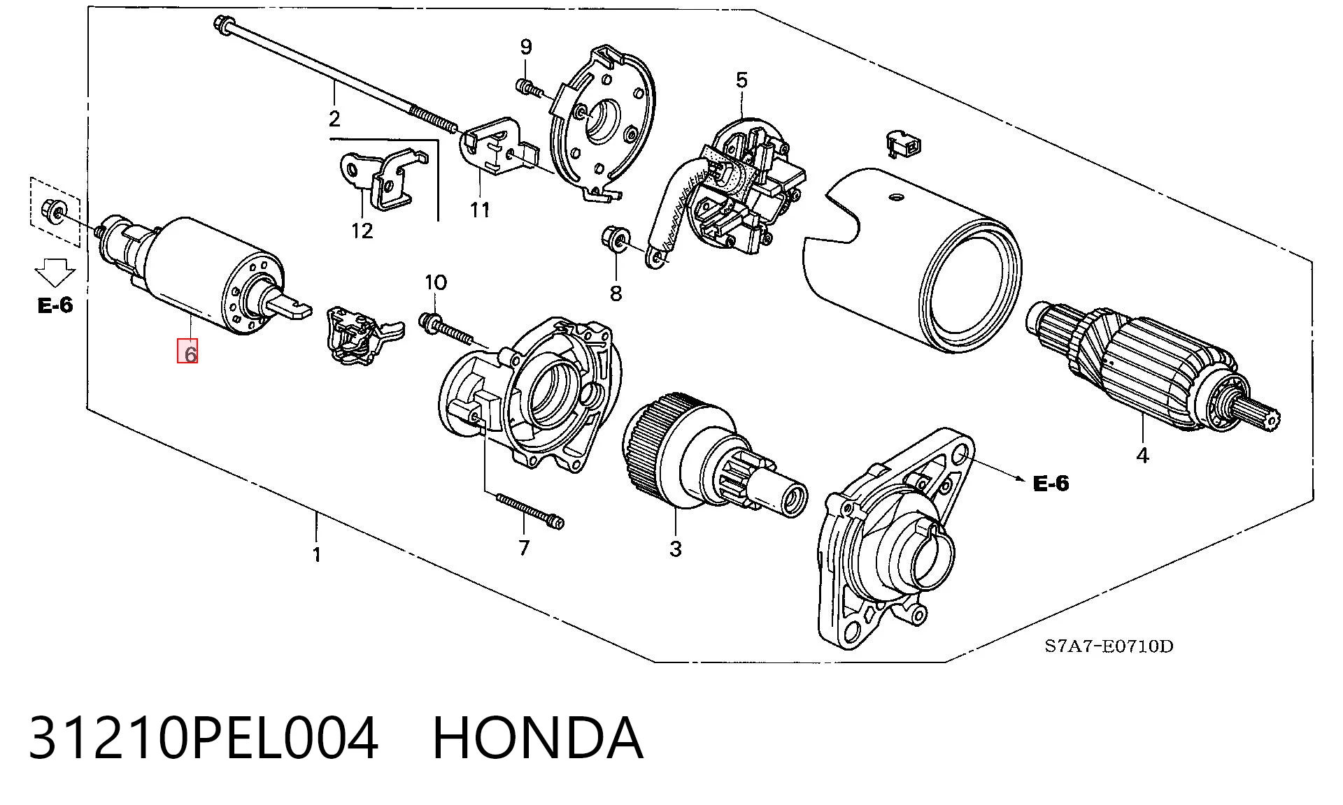  para Honda Civic VI (MA,MB)
