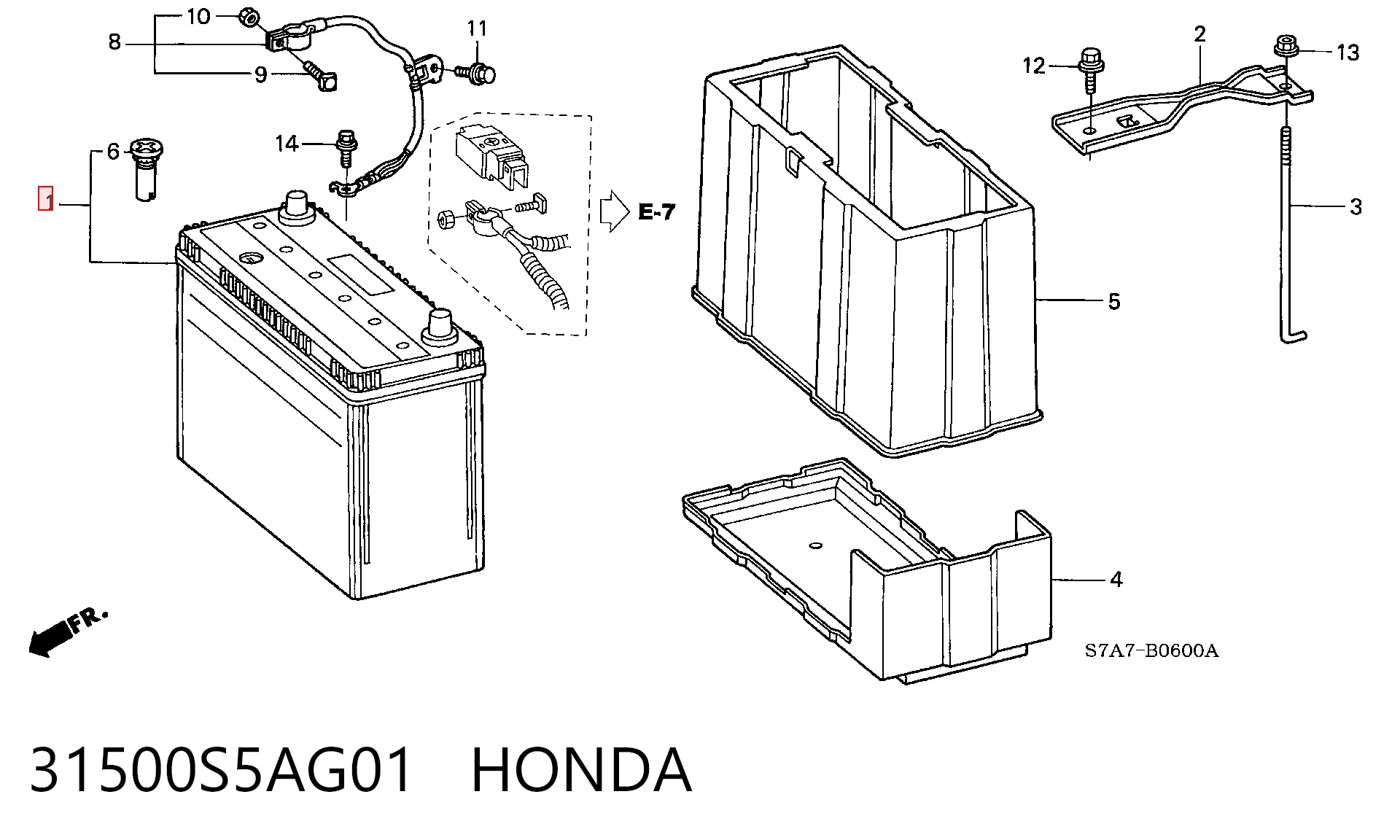 31500S5AG01 Honda