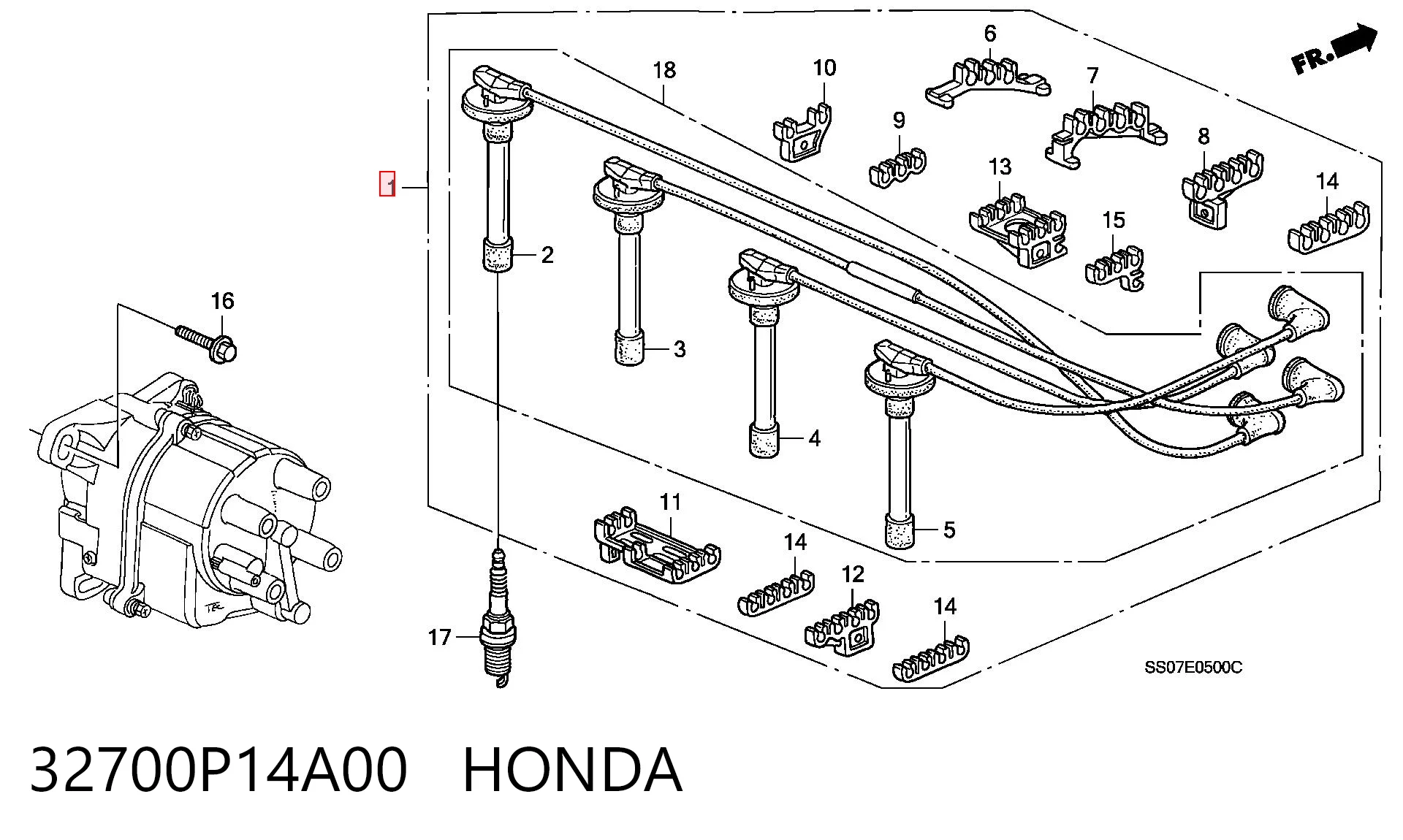 32700P14A00 Honda