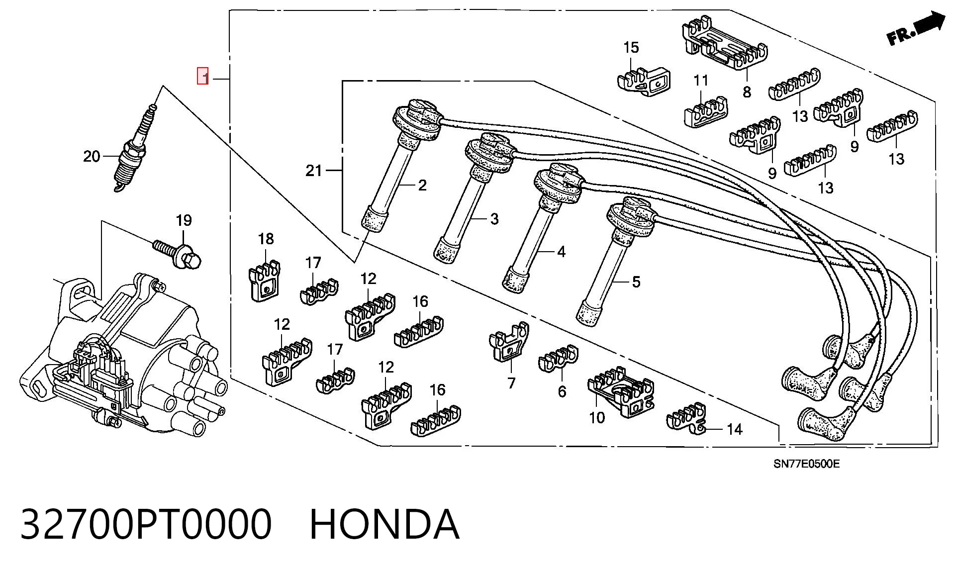 32700PT0000 Honda
