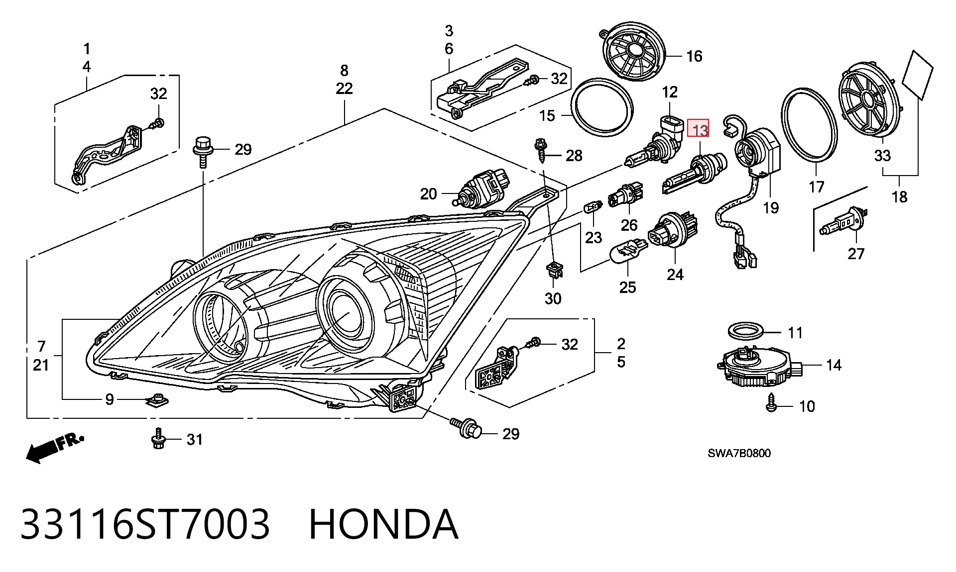 Lâmpada de xénon Mitsubishi 000582 preço, a partir de 71,51 USD