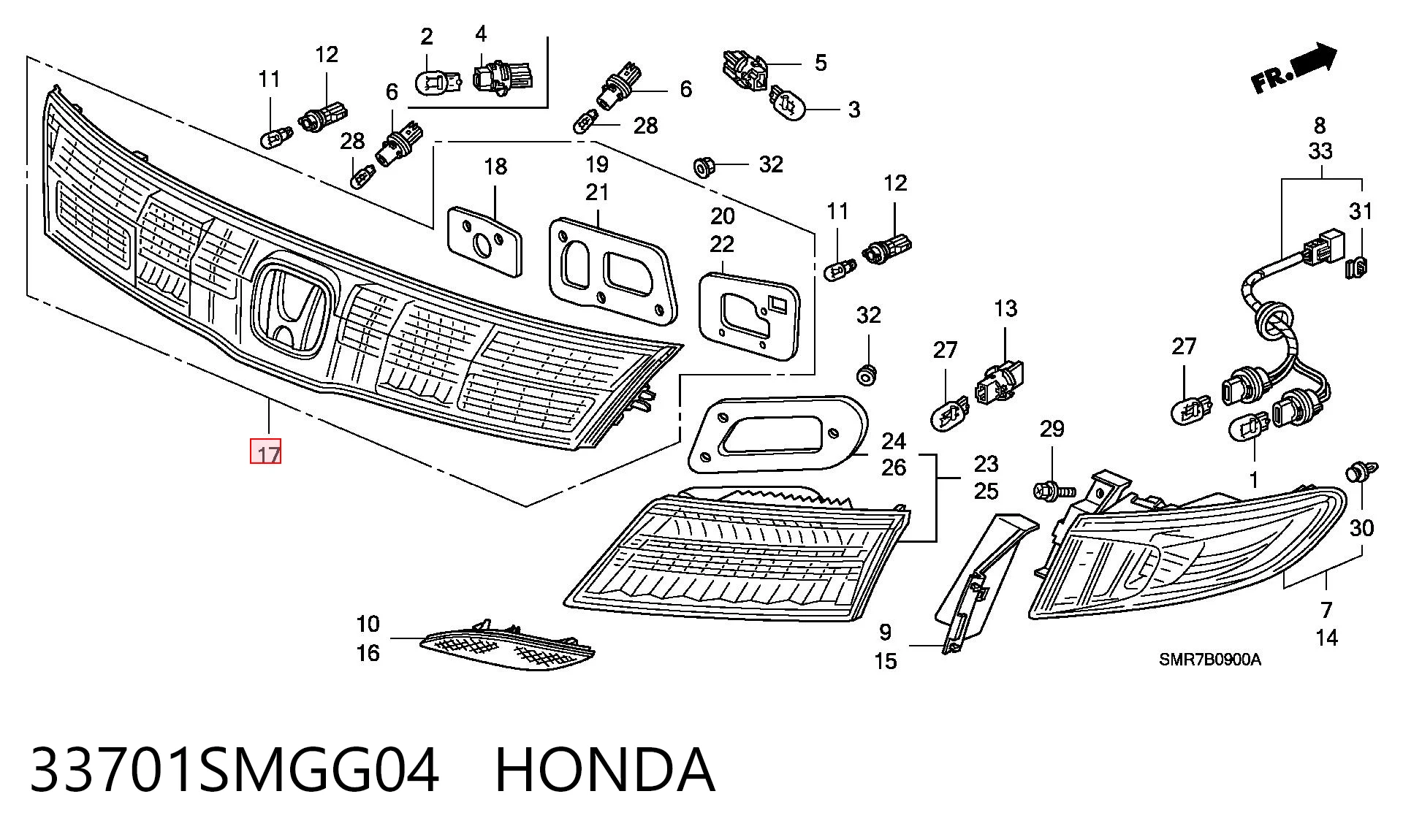 33701SMGG04 Honda