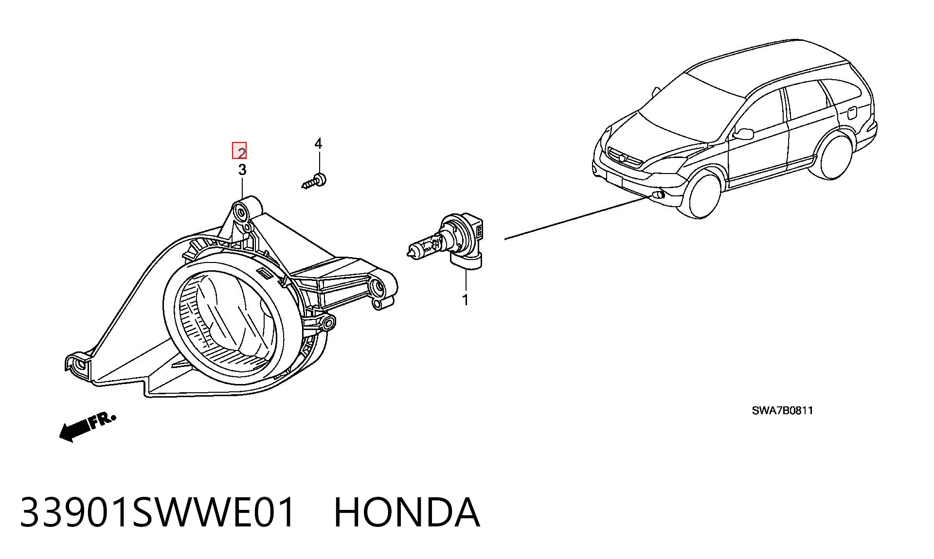 33901SWWE01 Honda
