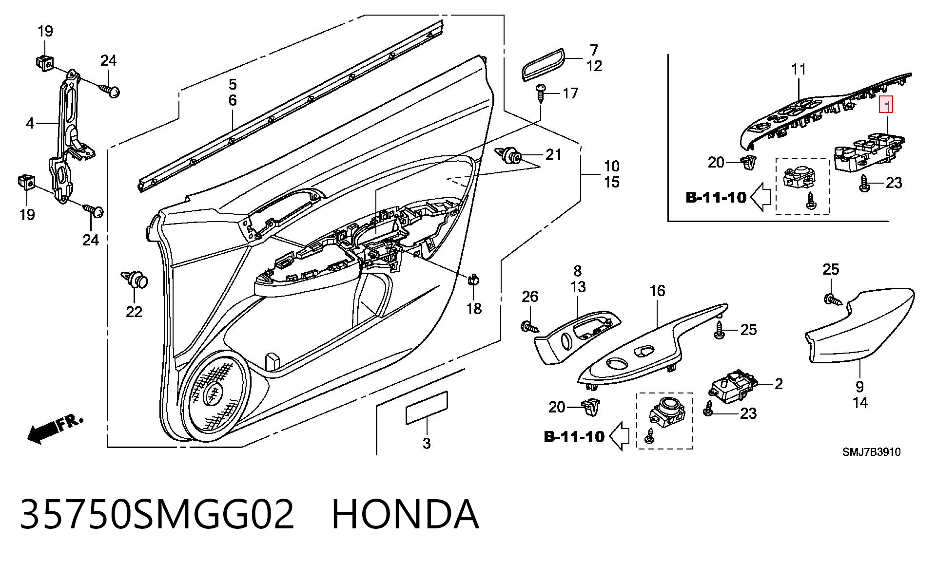  Honda 35750SMGG02 preço, a partir de 107,45 USD