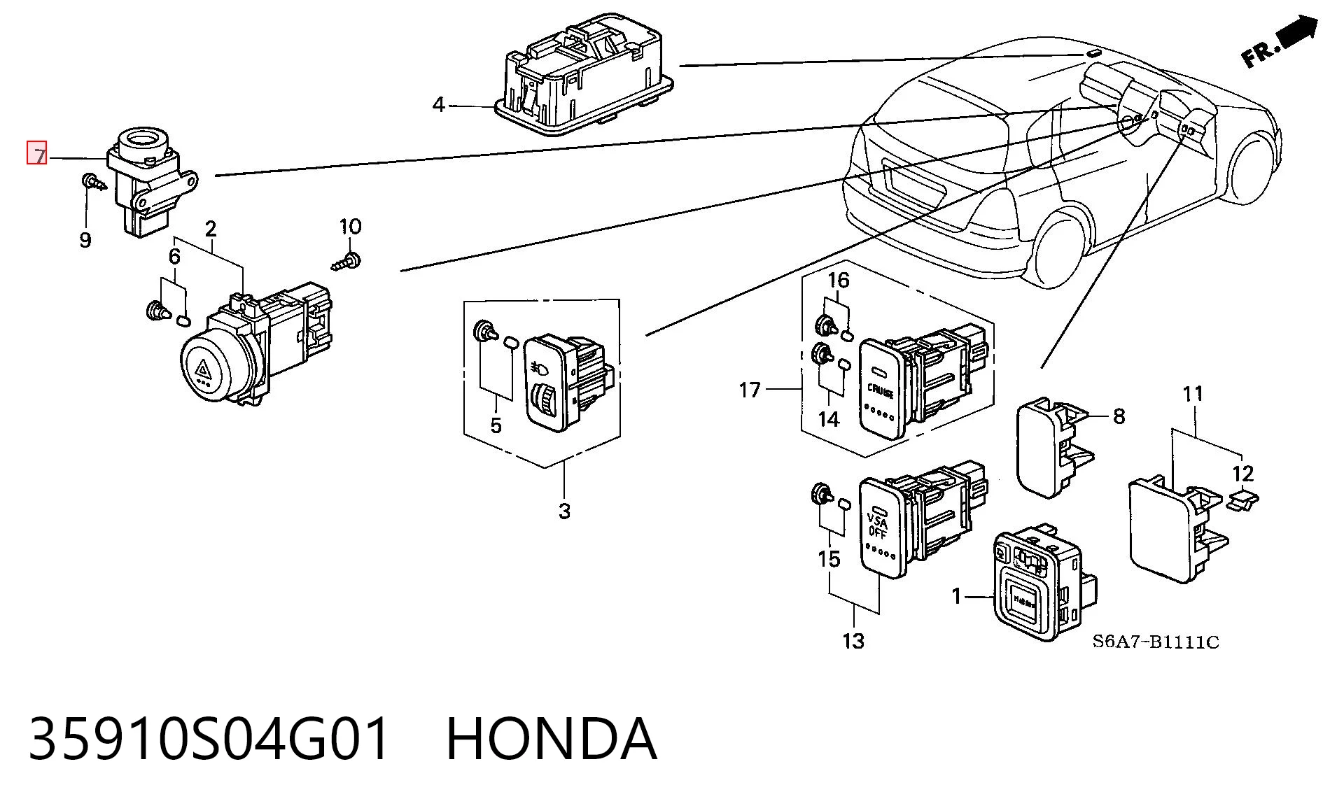 35910S04G01 Honda