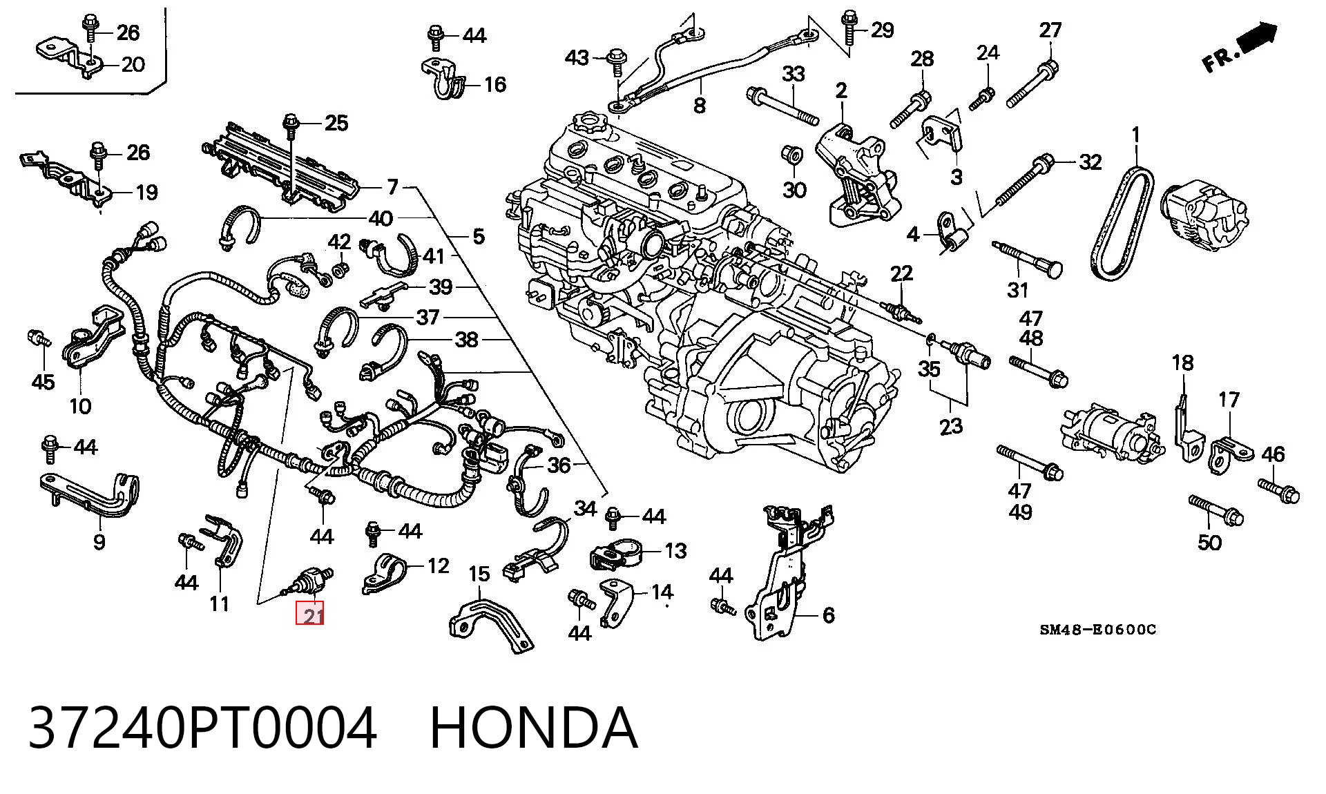 37240PT0004 Honda