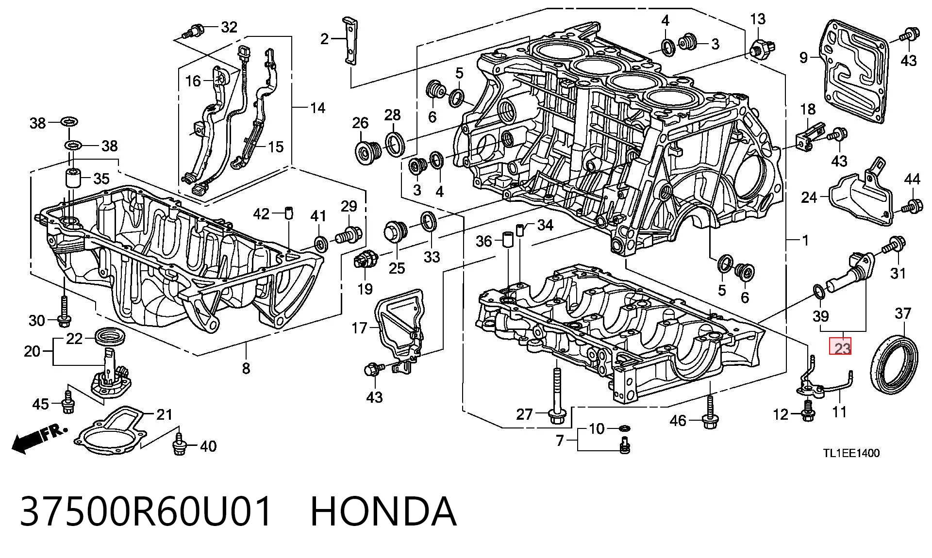 37500R60U01 Honda