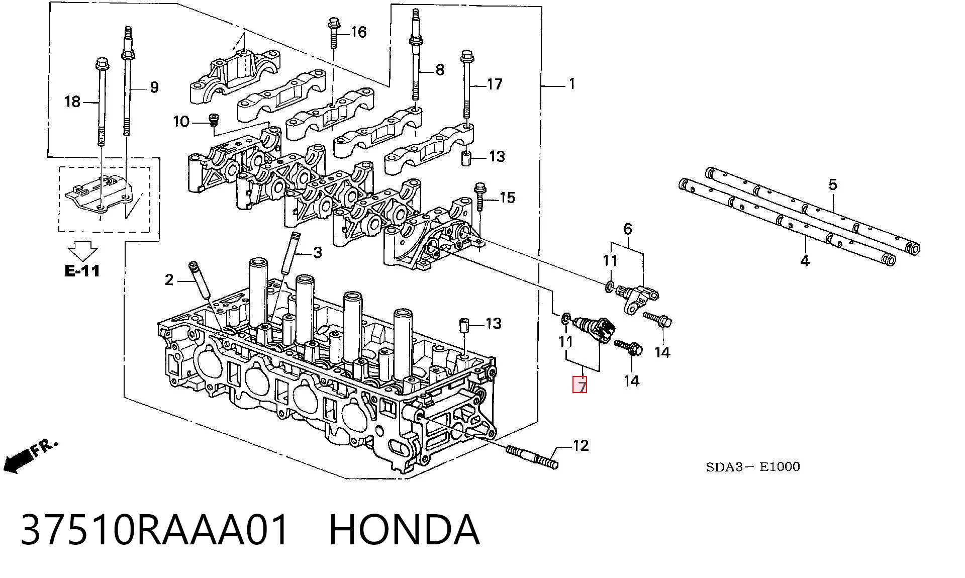 37510RAAA01 Honda