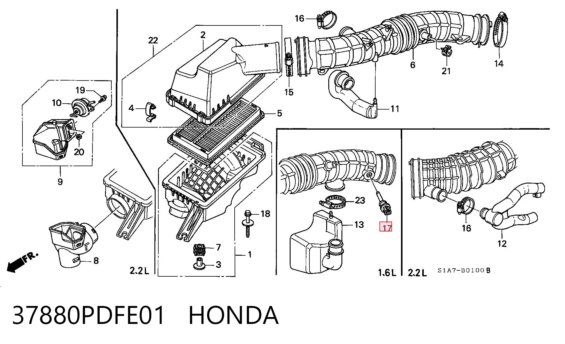 Compre Sensor de temperatura da mistura de ar Opel Vectra 
