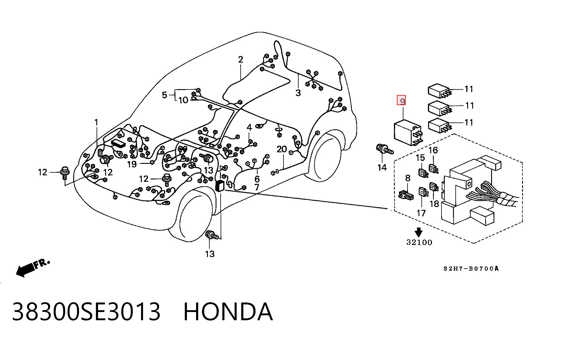 Compre Relê de pisca-pisca Honda Civic 5