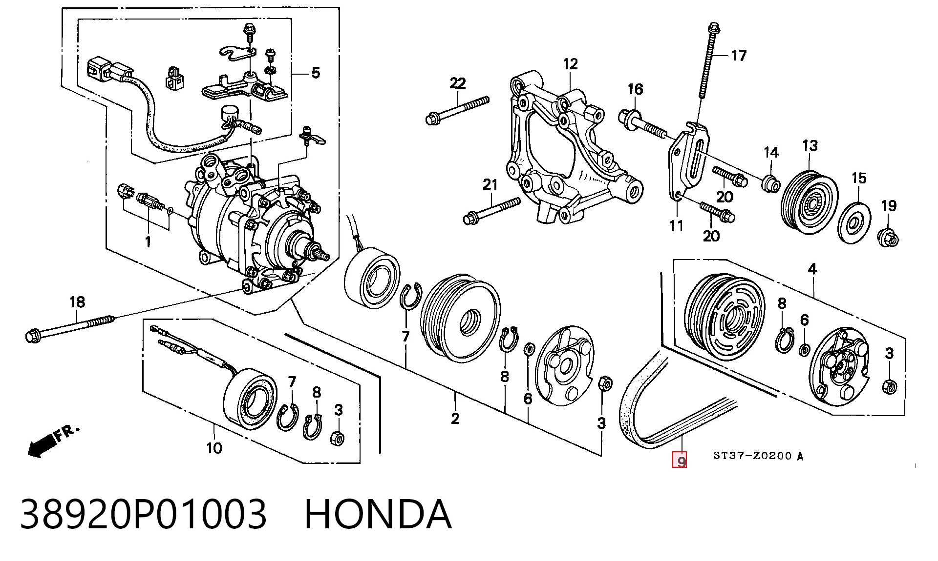 Compre 1752185C11000 Suzuki Correia dos conjuntos de transmissão