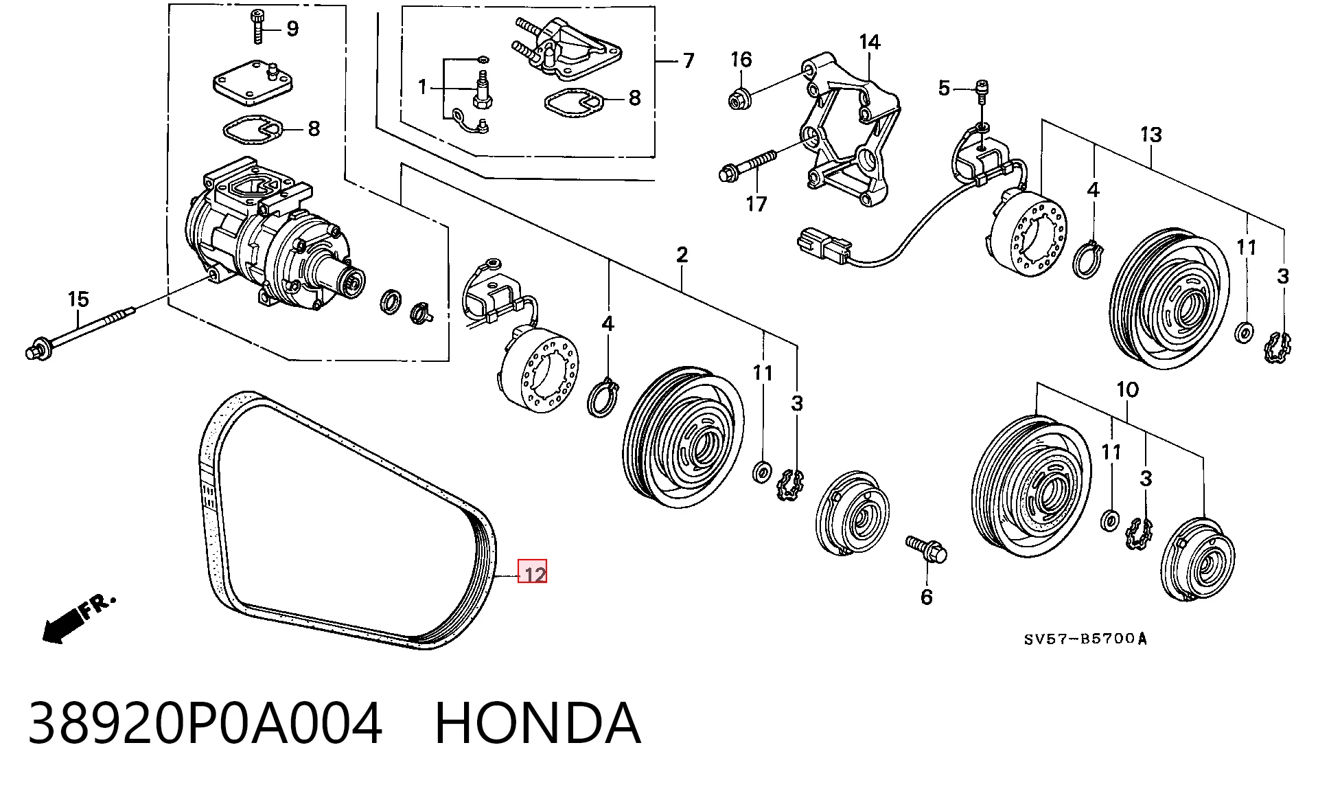 38920P0A004 Honda
