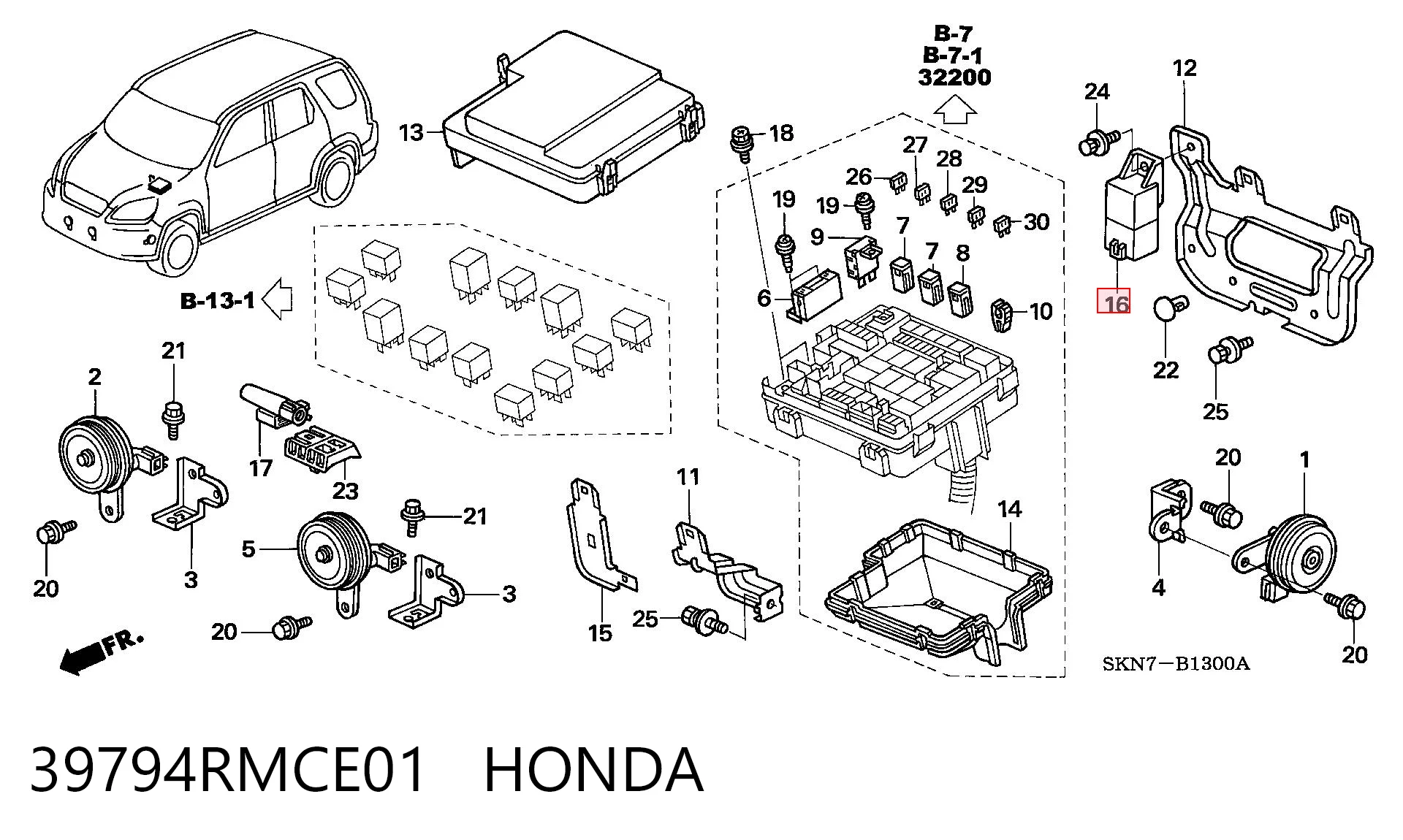 Relê das velas de incandescência Honda Civic VIII FK, FN ao melhor preço