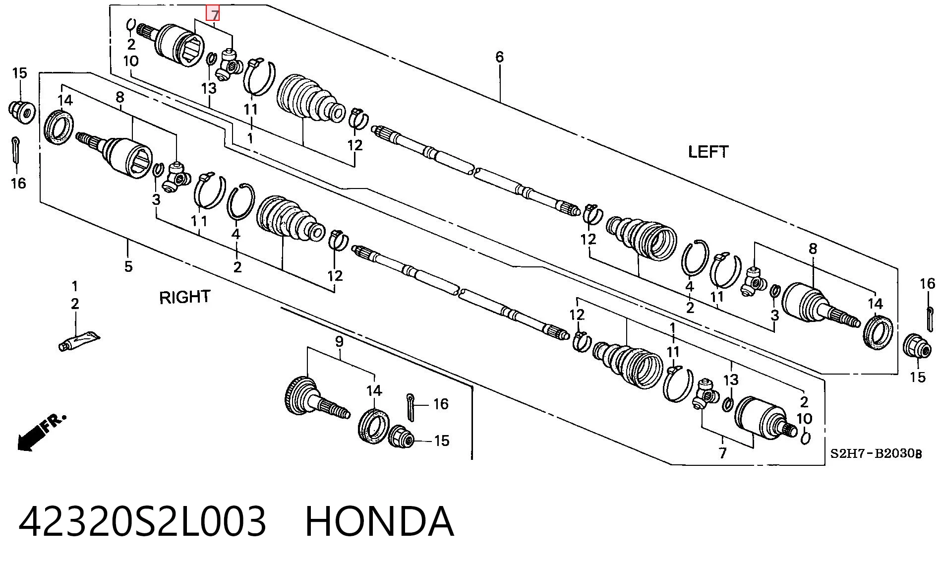 42320S2L003 Honda