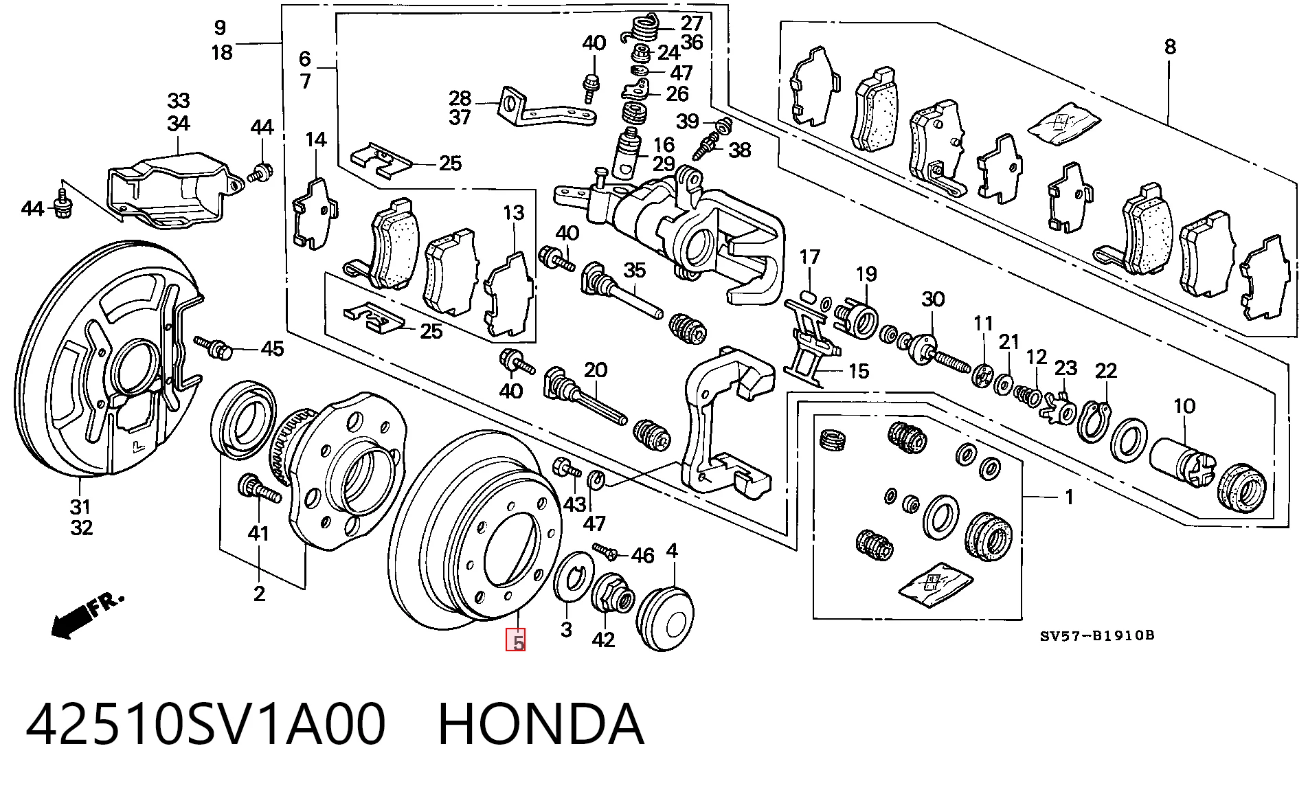  Honda Accord V (1993-1996)