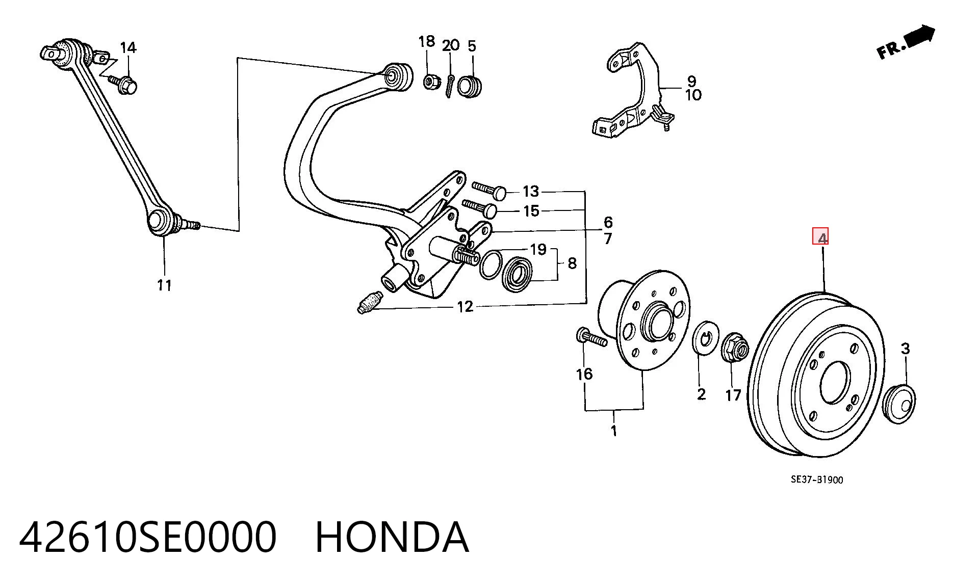 Preço da peça  Civic VI sedan