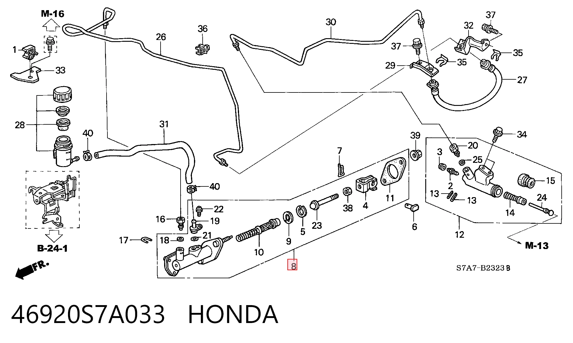 46920S7A033 Honda