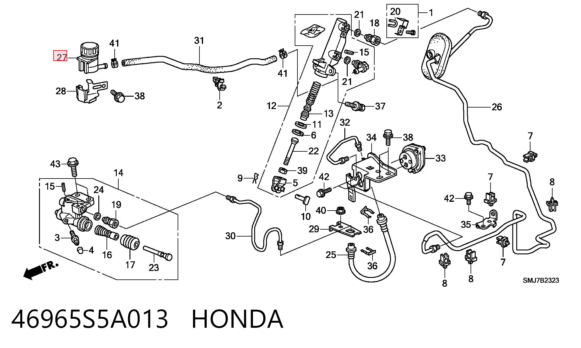 46965S5A013 Honda