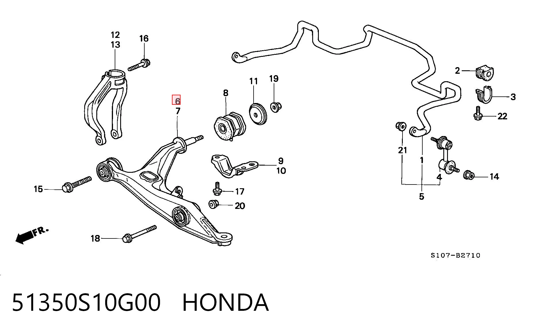 51350S10G00 Honda