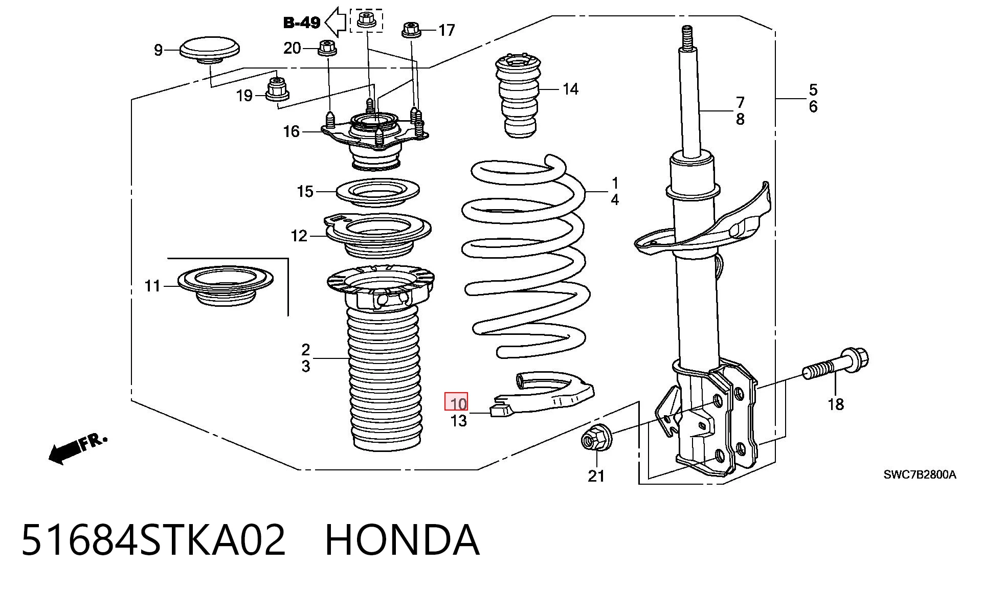 51684STKA02 Honda