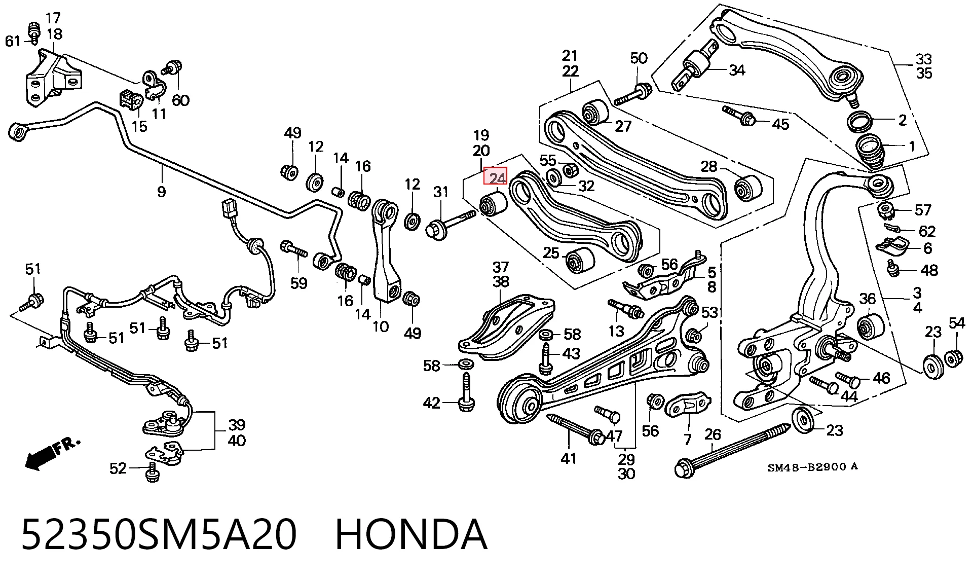 52350SM5A20 Honda