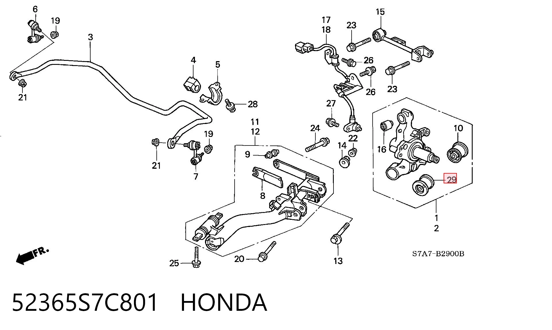 52365S7C801 Honda