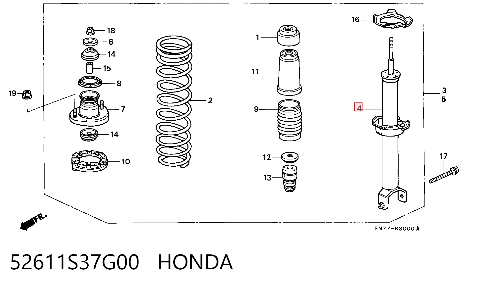  Honda Accord V (1996-1998)