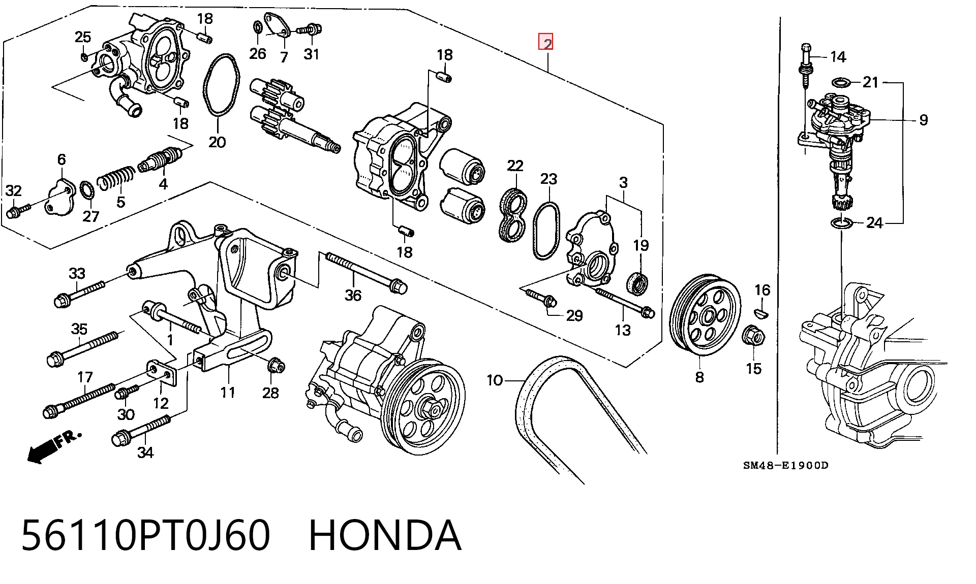 56110PT0J60 Honda