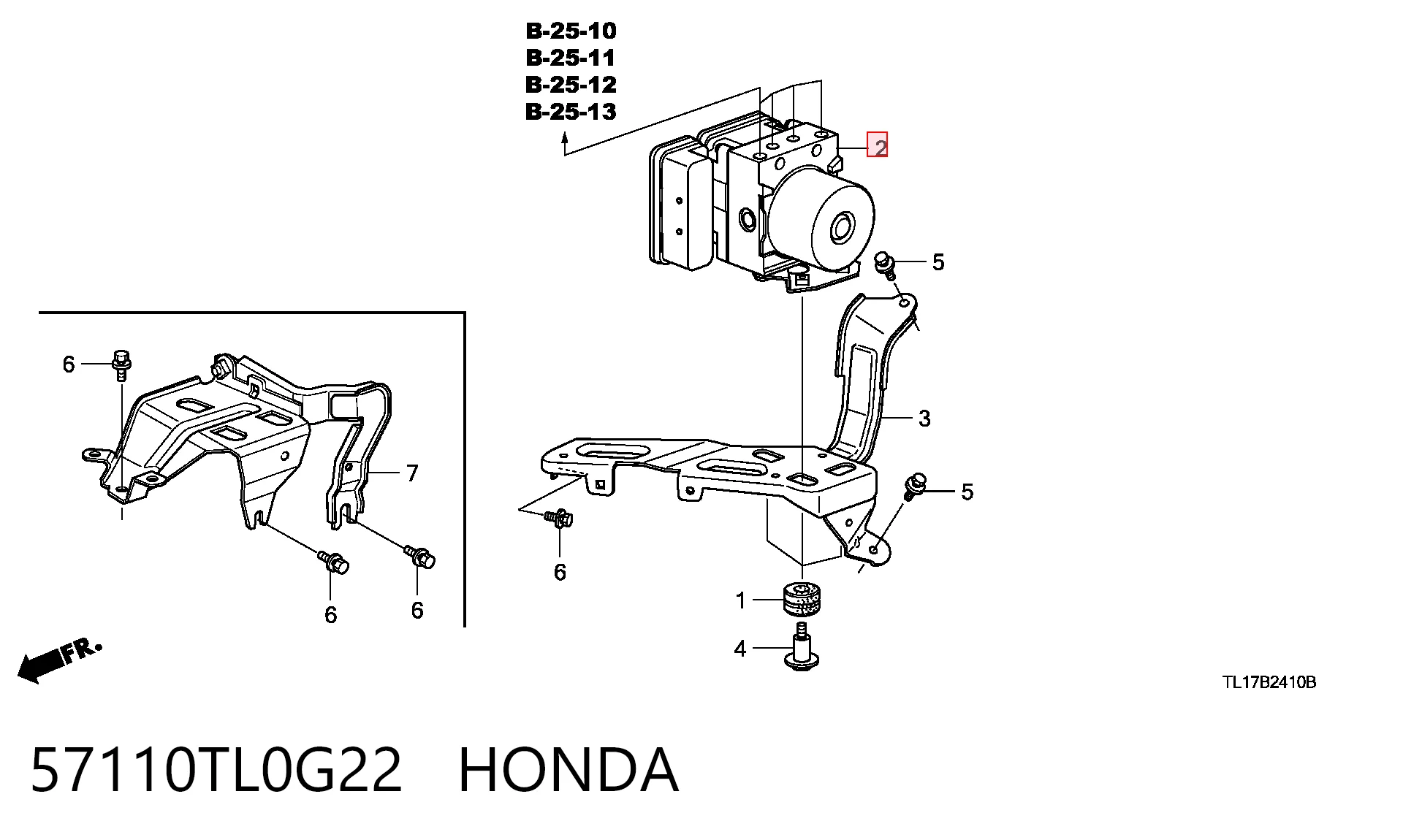 Unidade hidráulico de controlo ABS Honda Accord VIII CU ao melhor preço