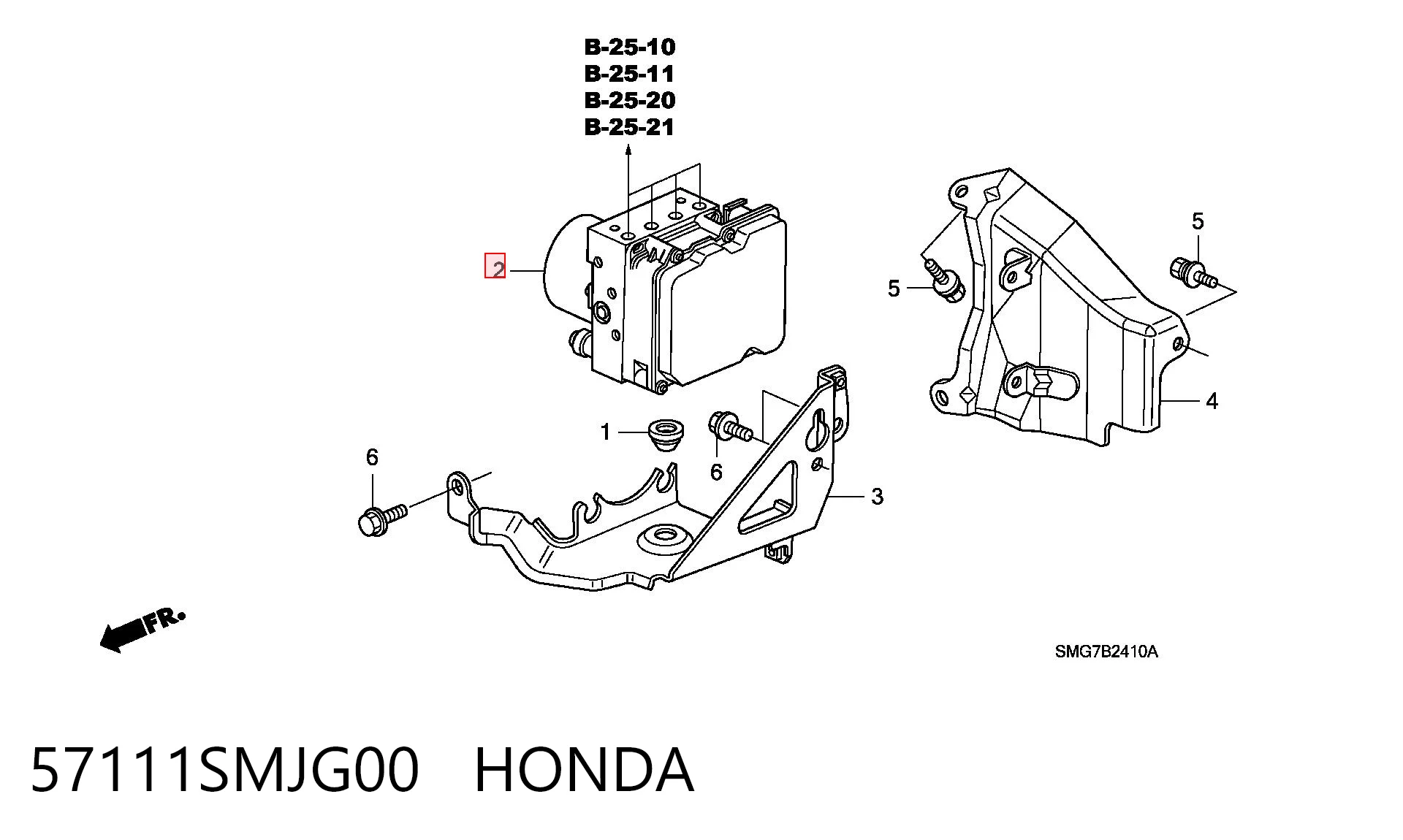 57111SMJG00 Honda