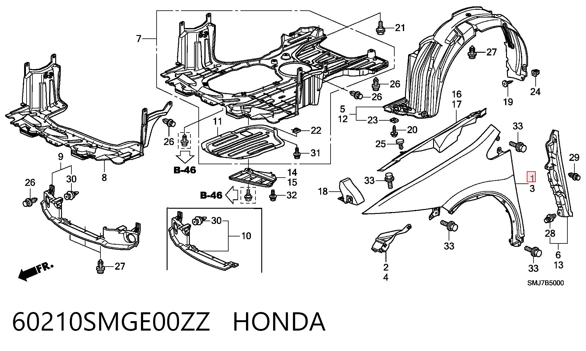  para Honda Civic VIII (FK, FN)