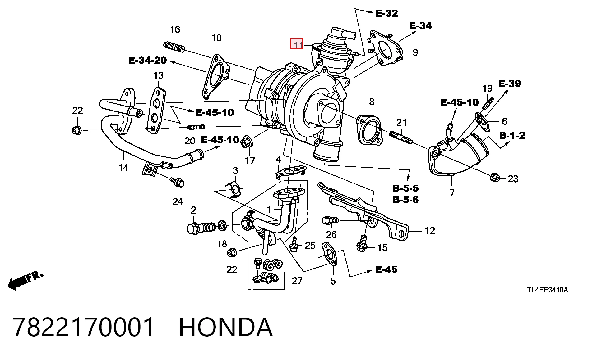 Turbina Honda Accord VIII CU