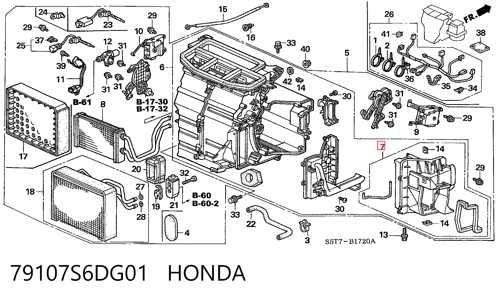 79107S6DG01 Honda
