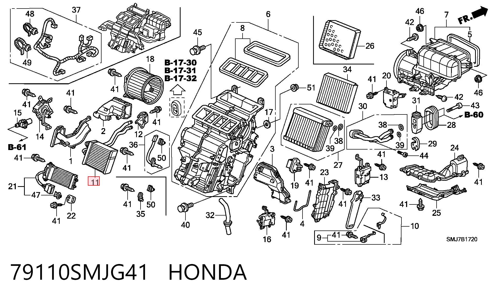 79110SMJG41 Honda