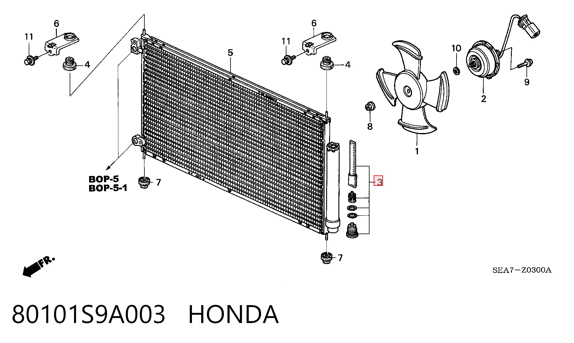 80101S9A003 Honda
