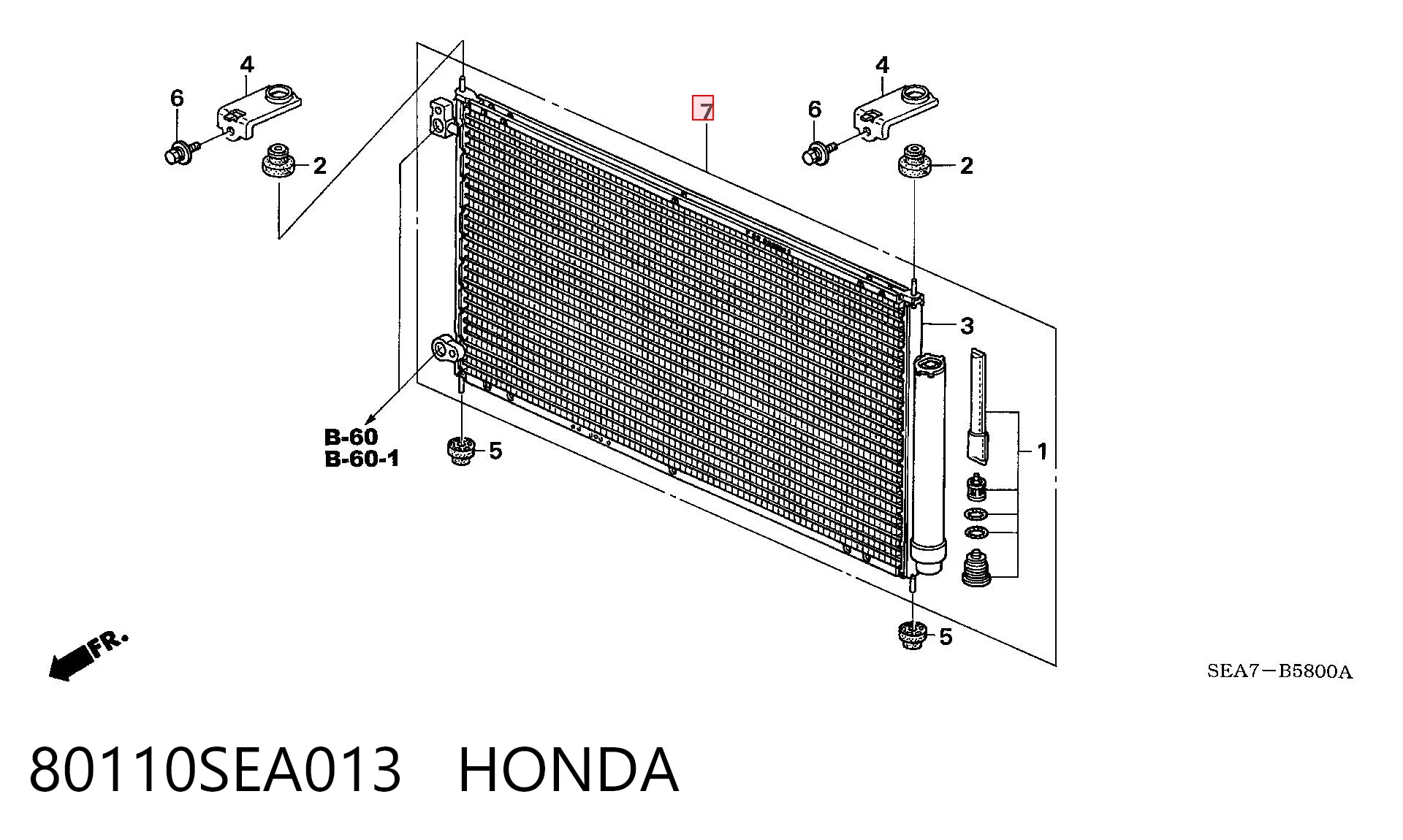 80110SEA013 Honda