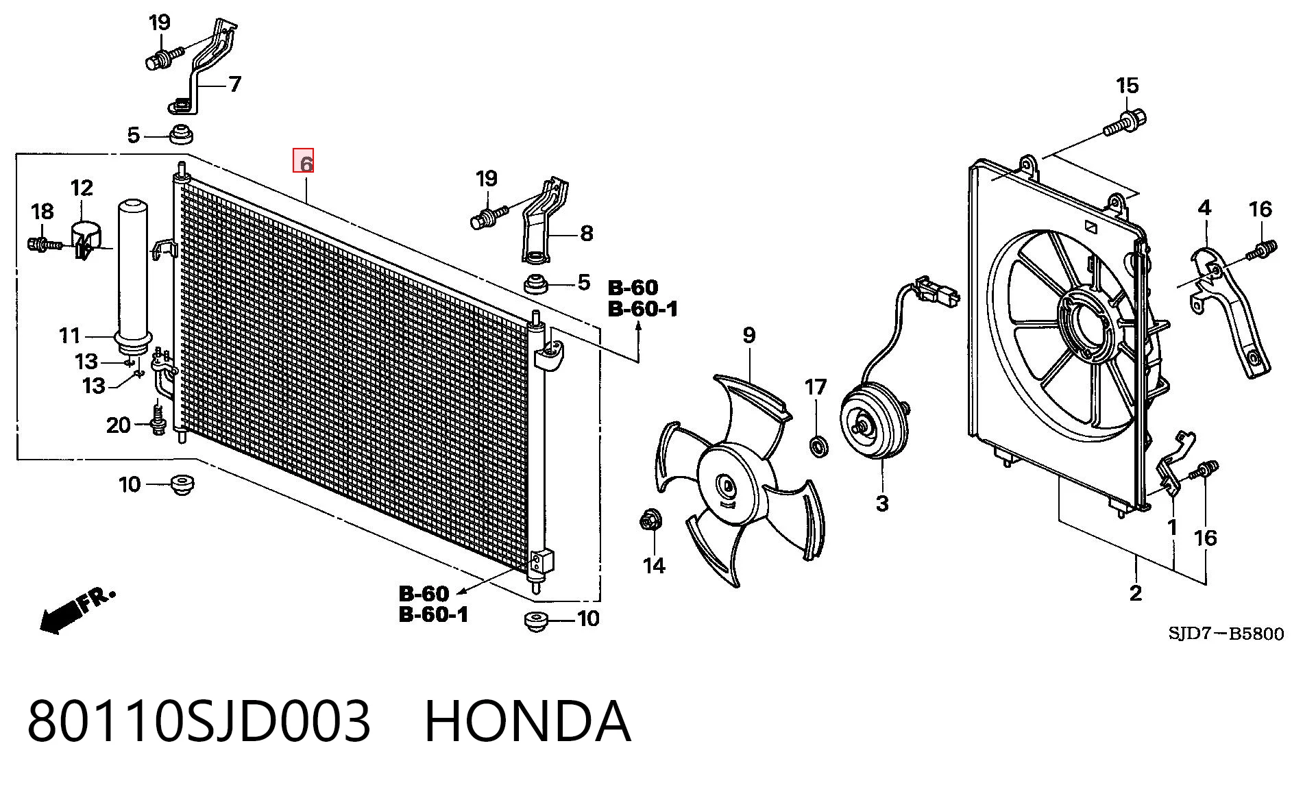 80110SJD003 Honda